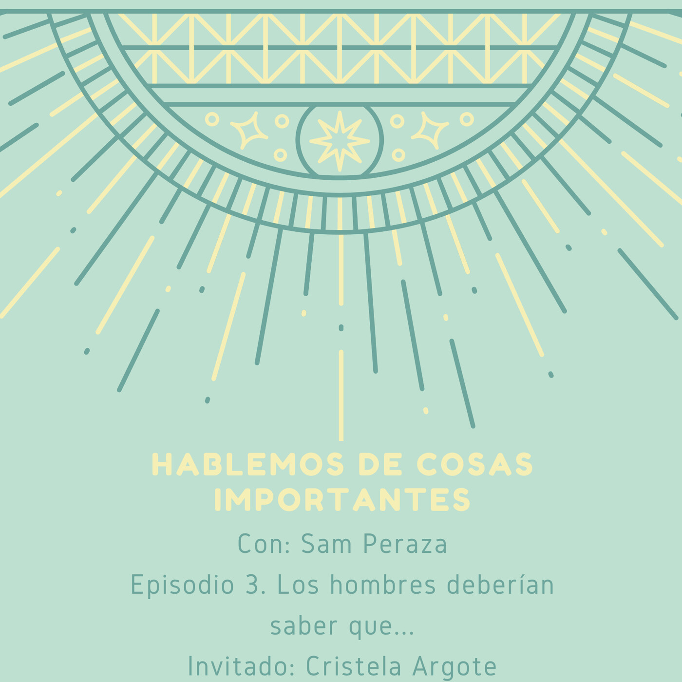 Hablemos de cosas importantes.