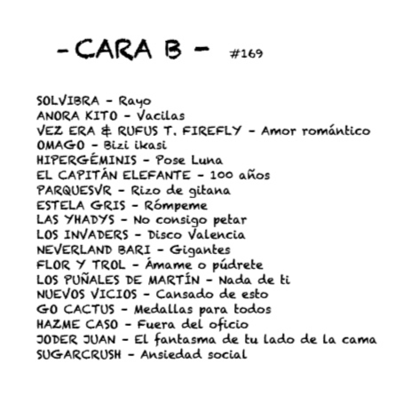 Cara B - 169