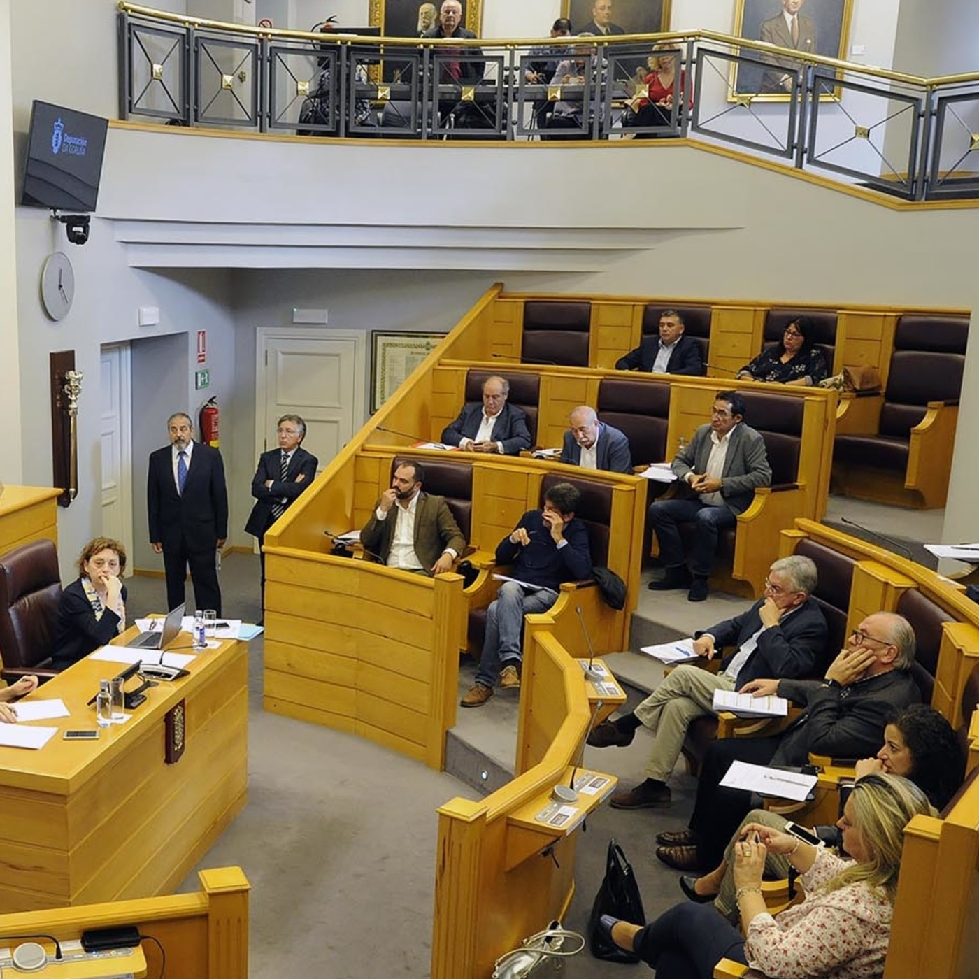 Actividade do BNG na Deputación Provincial da Coru