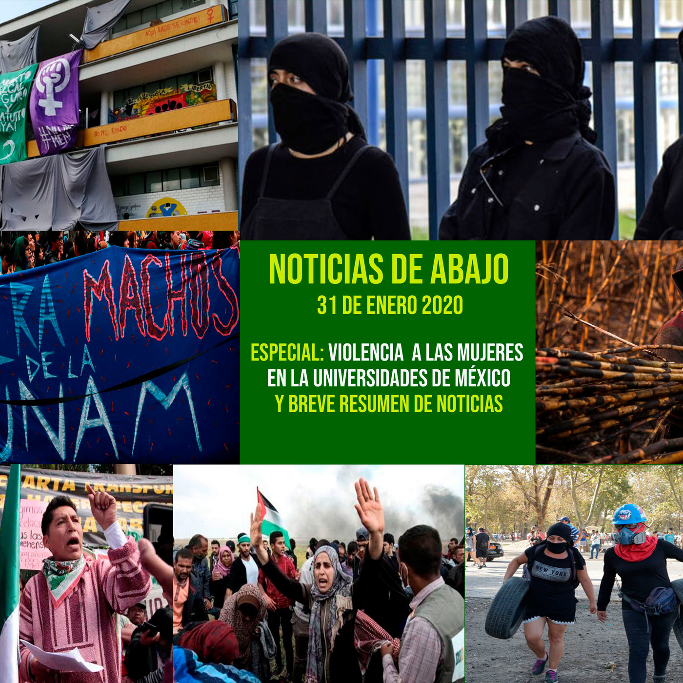 Noticias de abajo 31 de enero 2020
