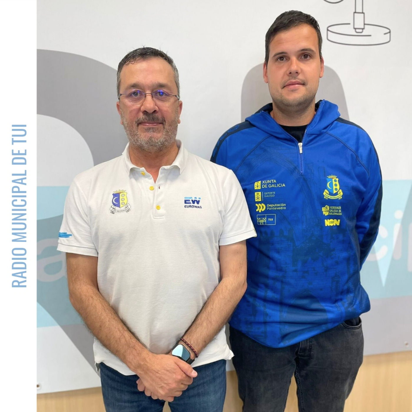 Ent. Pablo Rodríguez, presidente do Club Balonmán Tui; e Jacobo Gregores, adestrador do equipo senior| Final a 4 episode artwork
