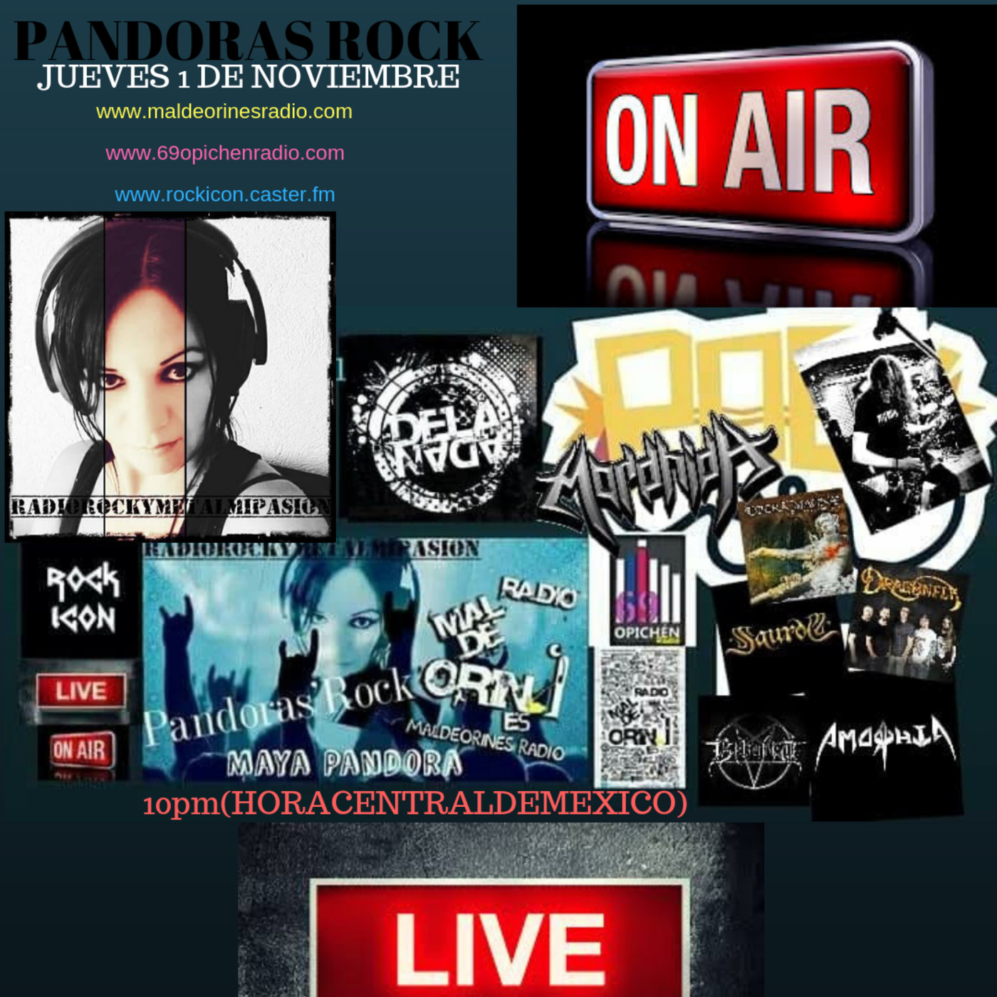 PANDORAS ROCK Y ESPECIALES ROCKYMETALMIPASION