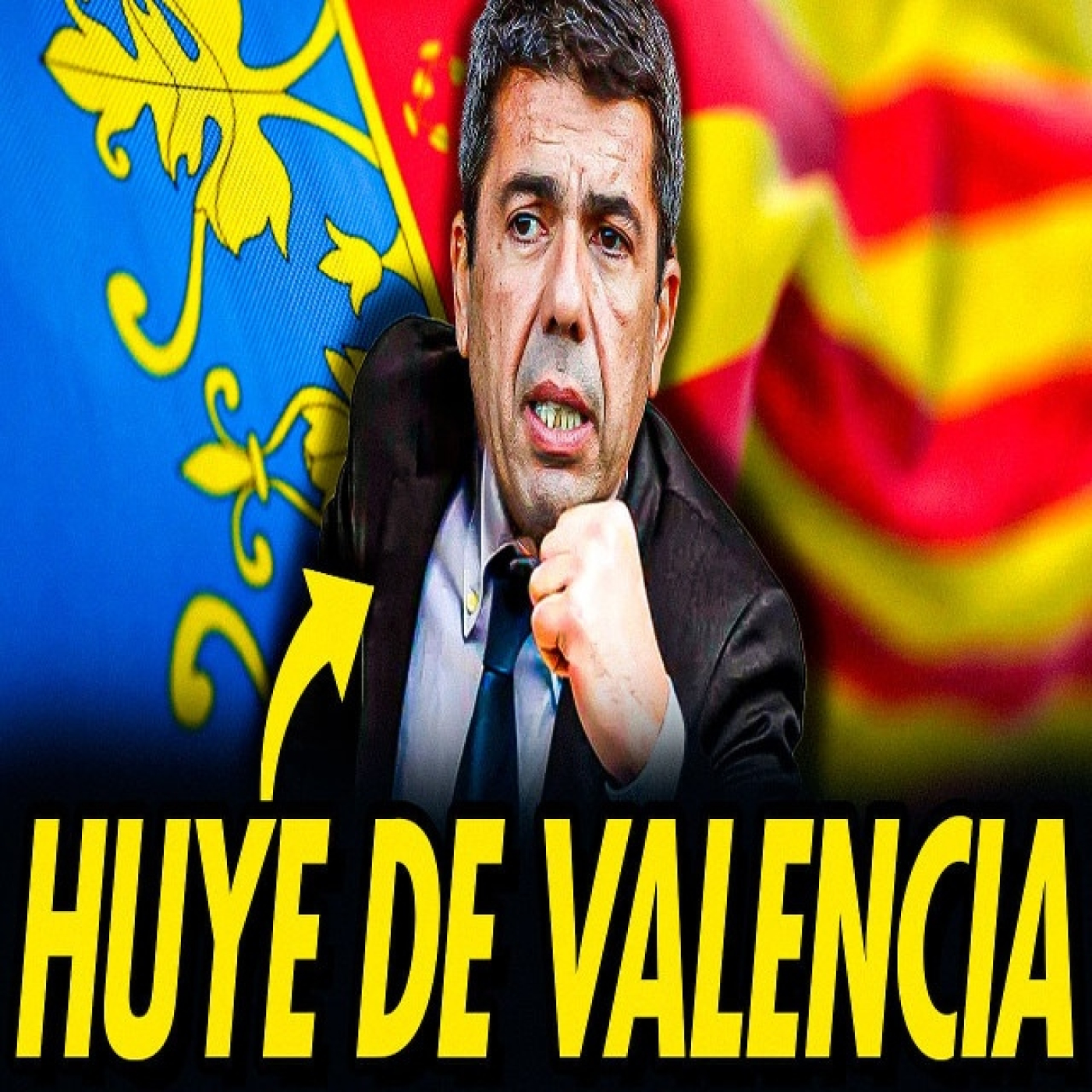 Mazón huye de valencia en pleno congreso del pp