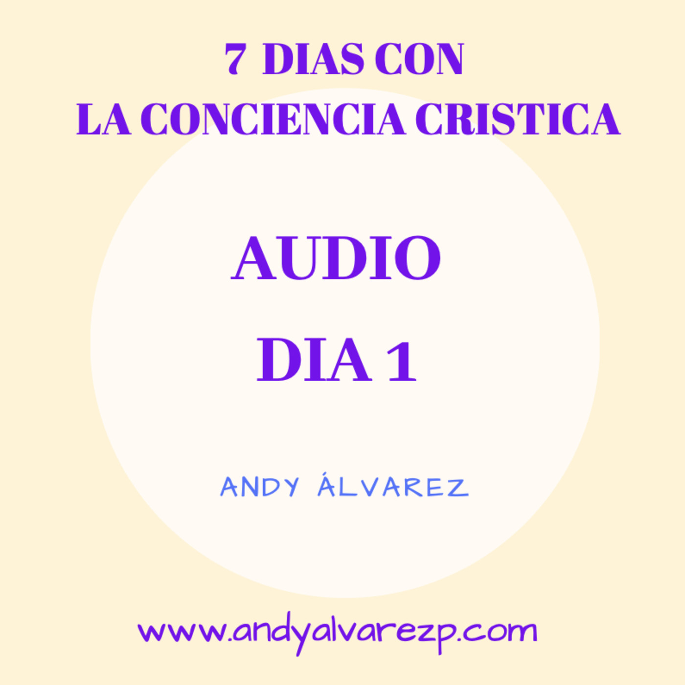 7 días con la Conciencia Cristica
