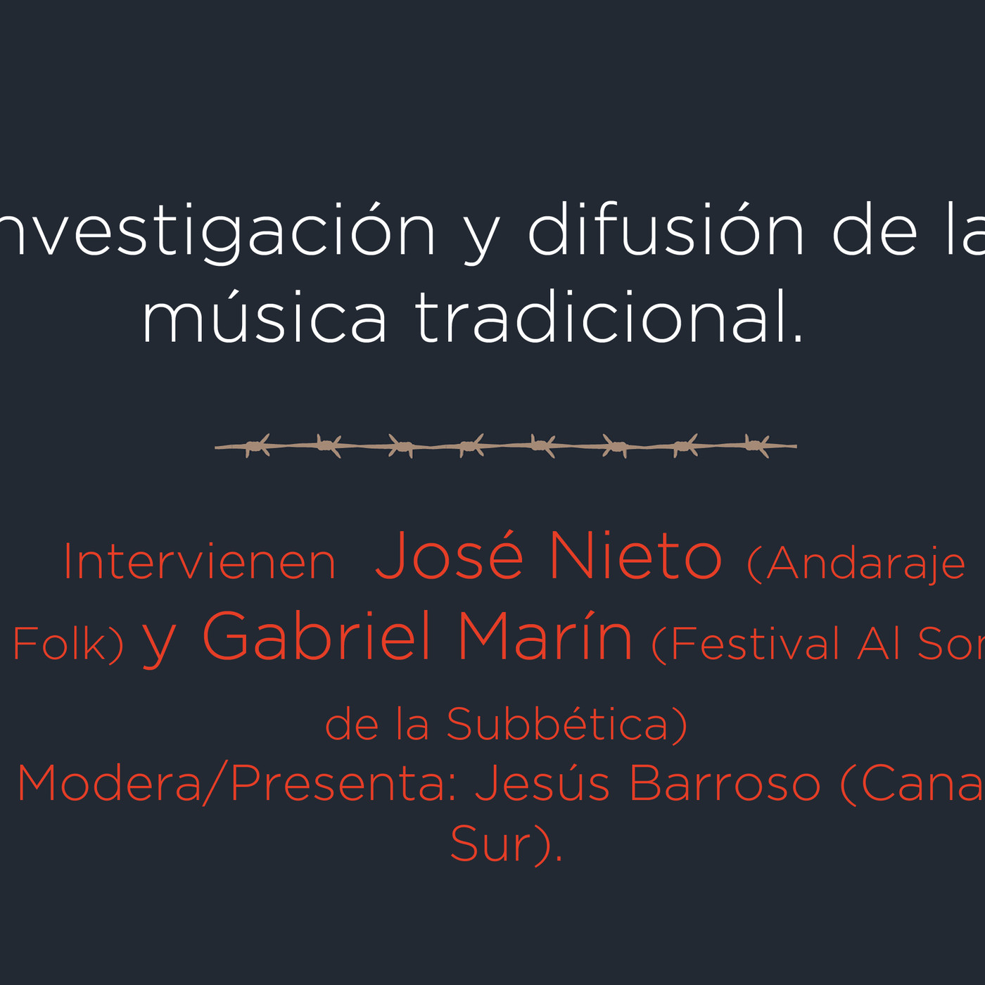 II FORO FOLK ISMAEL PEÑA DE PATRIMONIO INMATERIAL