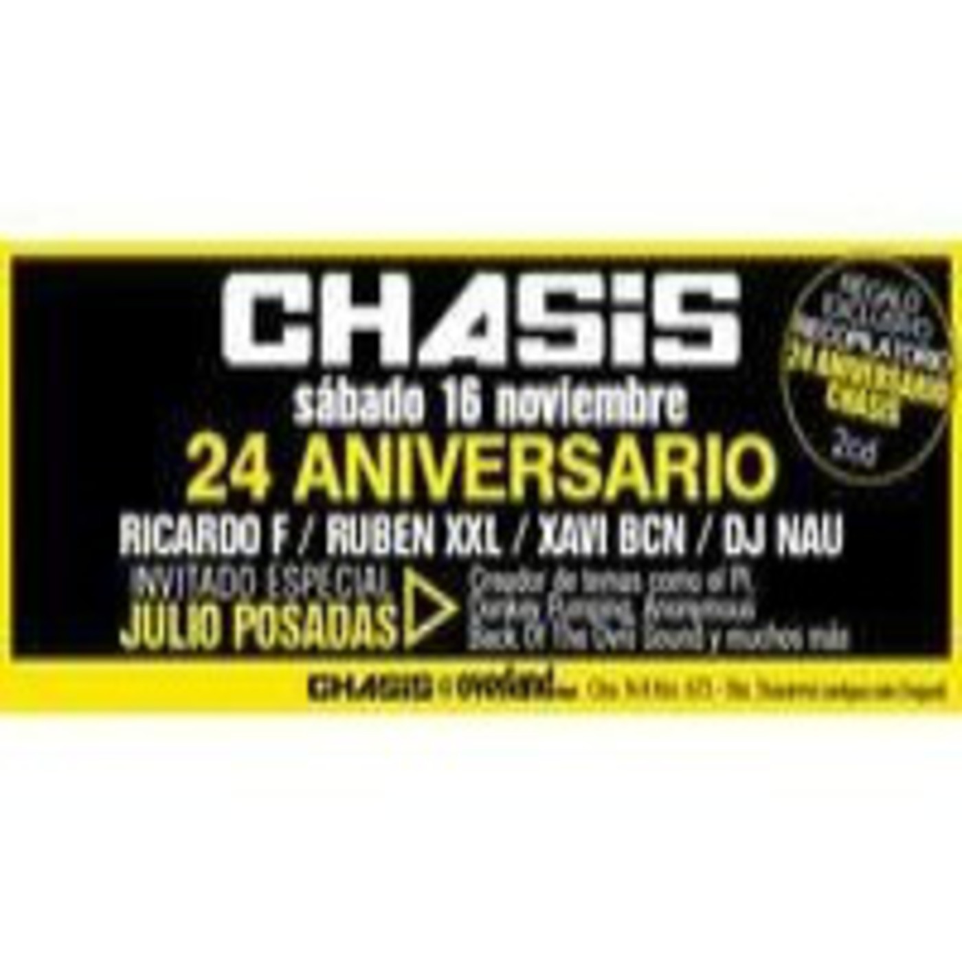 ESTO SE MUEVE! 15/11/13 Especial 24 Aniv. Chasis! episode artwork