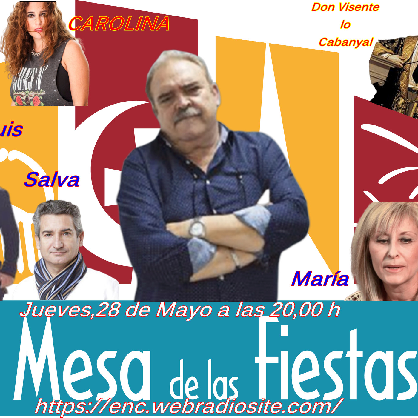 LA MESA DE LAS FIESTAS