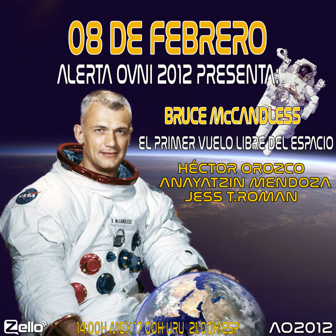 Podcast Alerta OvNi 2012 (Zello)