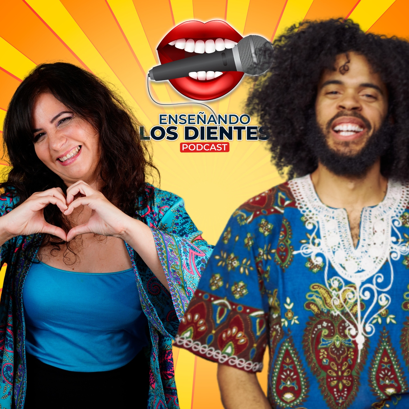 Enseñando los dientes
