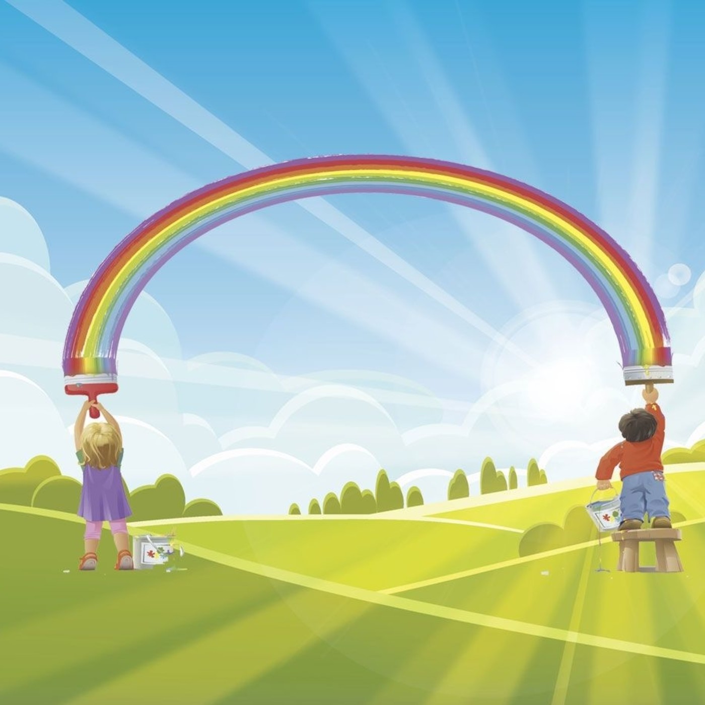 Cuento - Un Arco Iris enderezando entuertos episode artwork