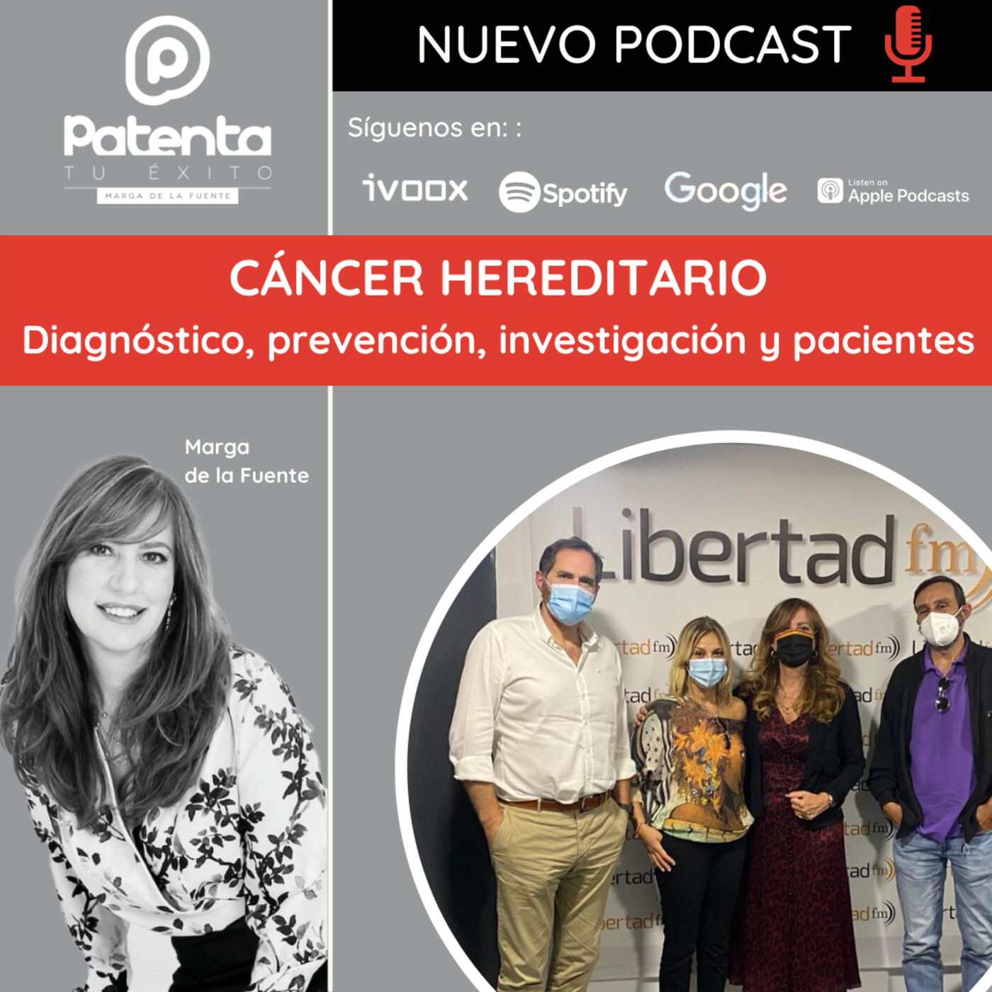 Cáncer hereditario diagnóstico - prevención - investigación - pacientes episode artwork