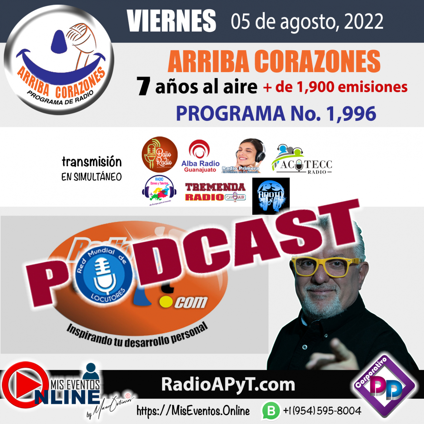 1996-arriba-corazones-2022-08-05-VIERNES-LoMejorDeLaSemana episode artwork