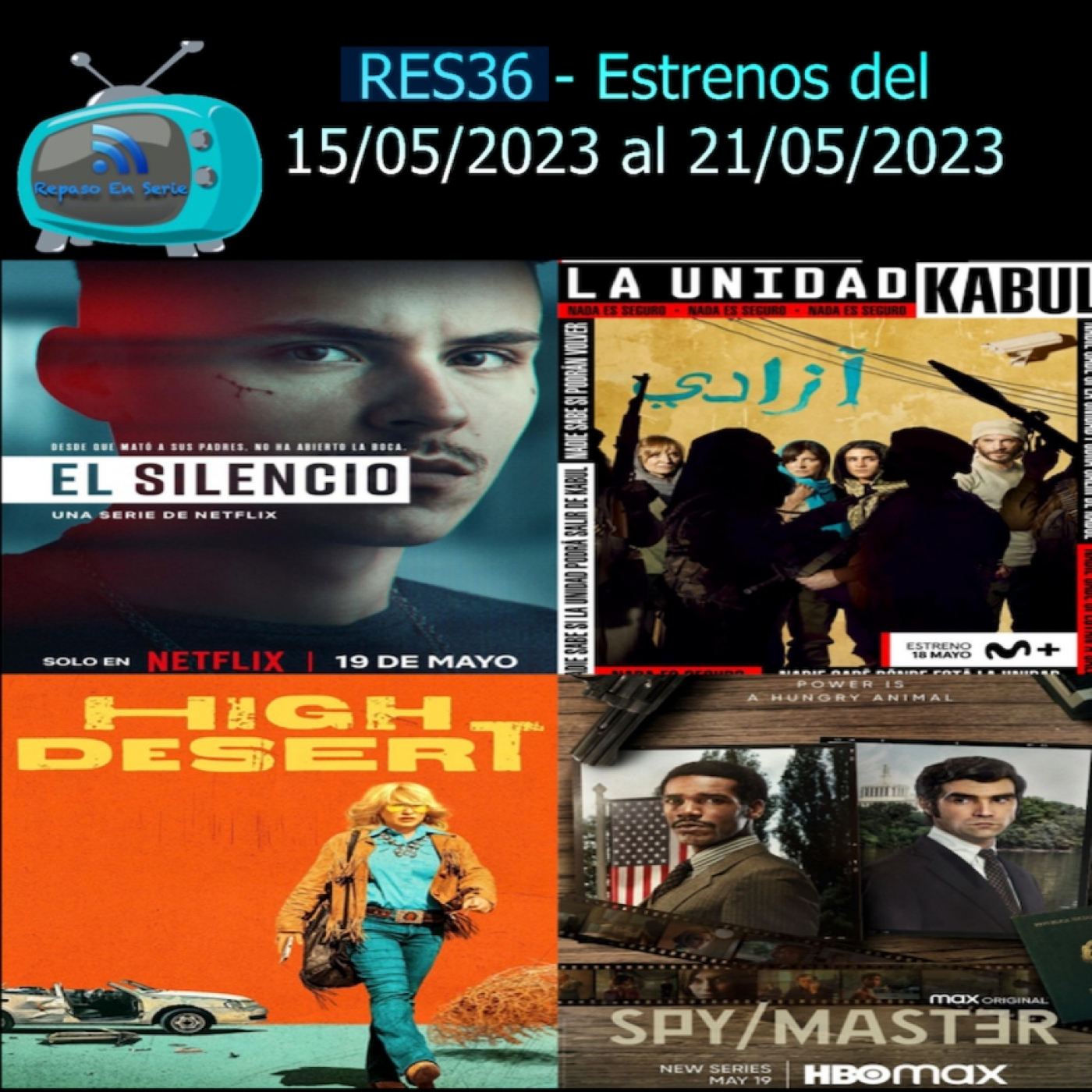 RES36 - Estrenos del 15/05/2023 al 21/05/2023 episode artwork