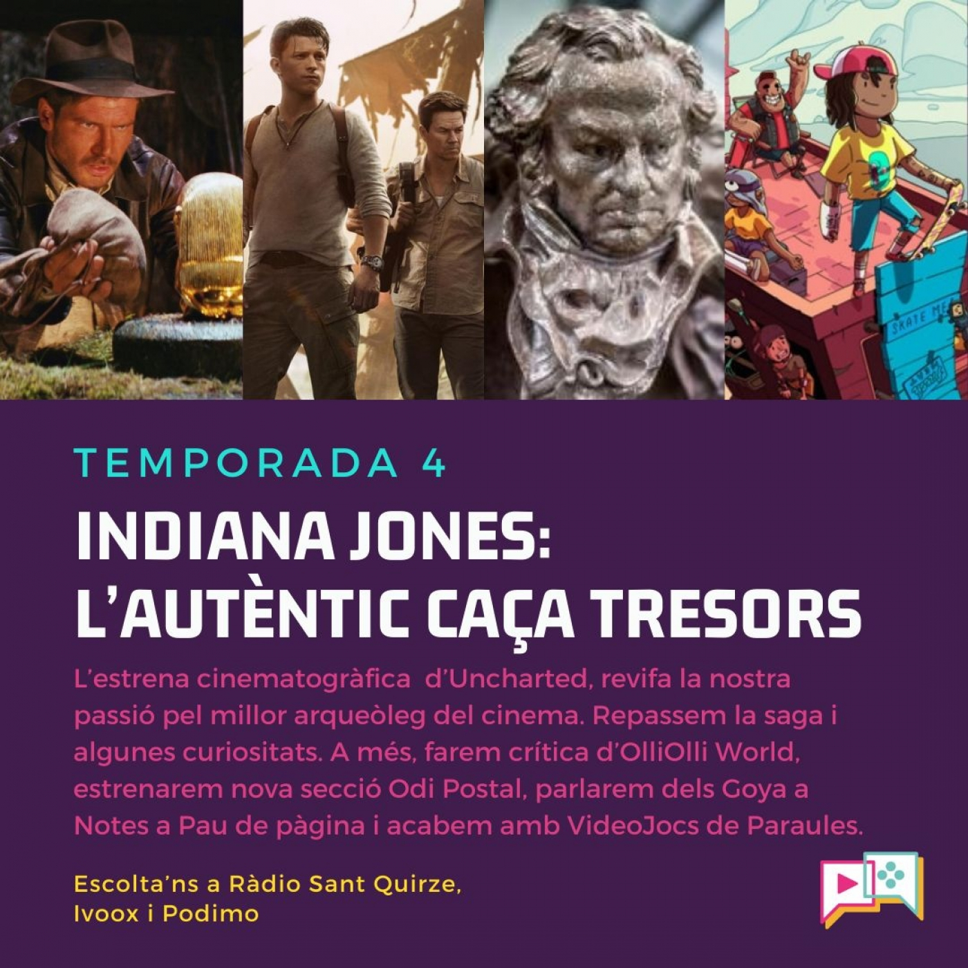 4x21- Freaks and Bits: Indiana Jones, Olliolli, Odi Postal i els Goya