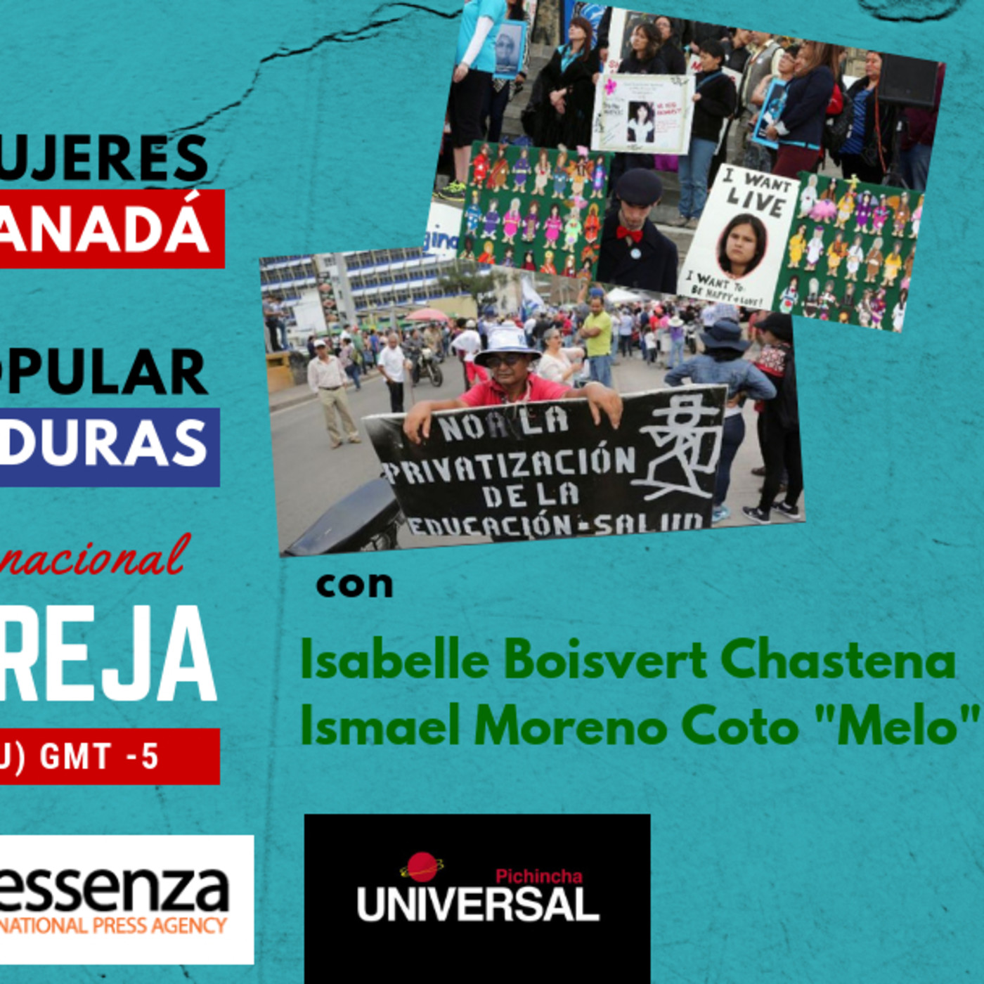 Pressenza Internacional en la oreja