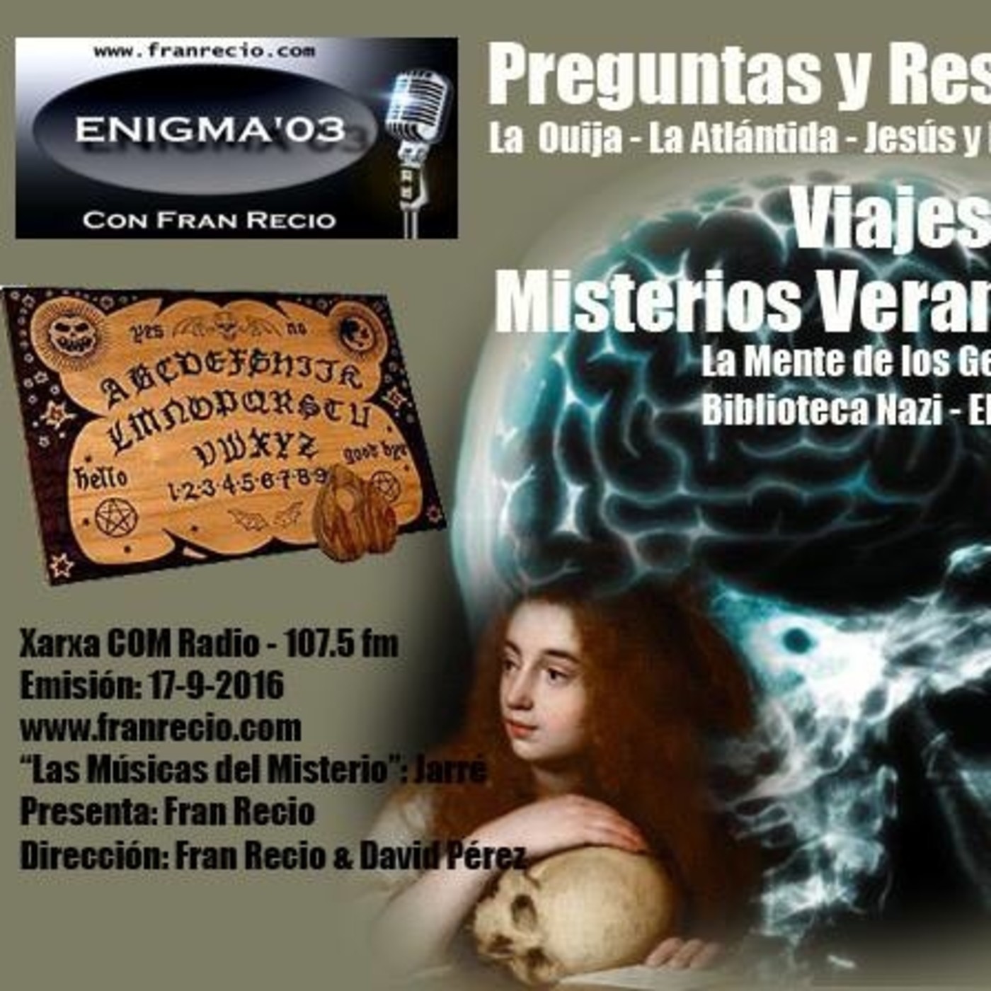 Podcast ENIGMA 03 Radio con Fran Recio.