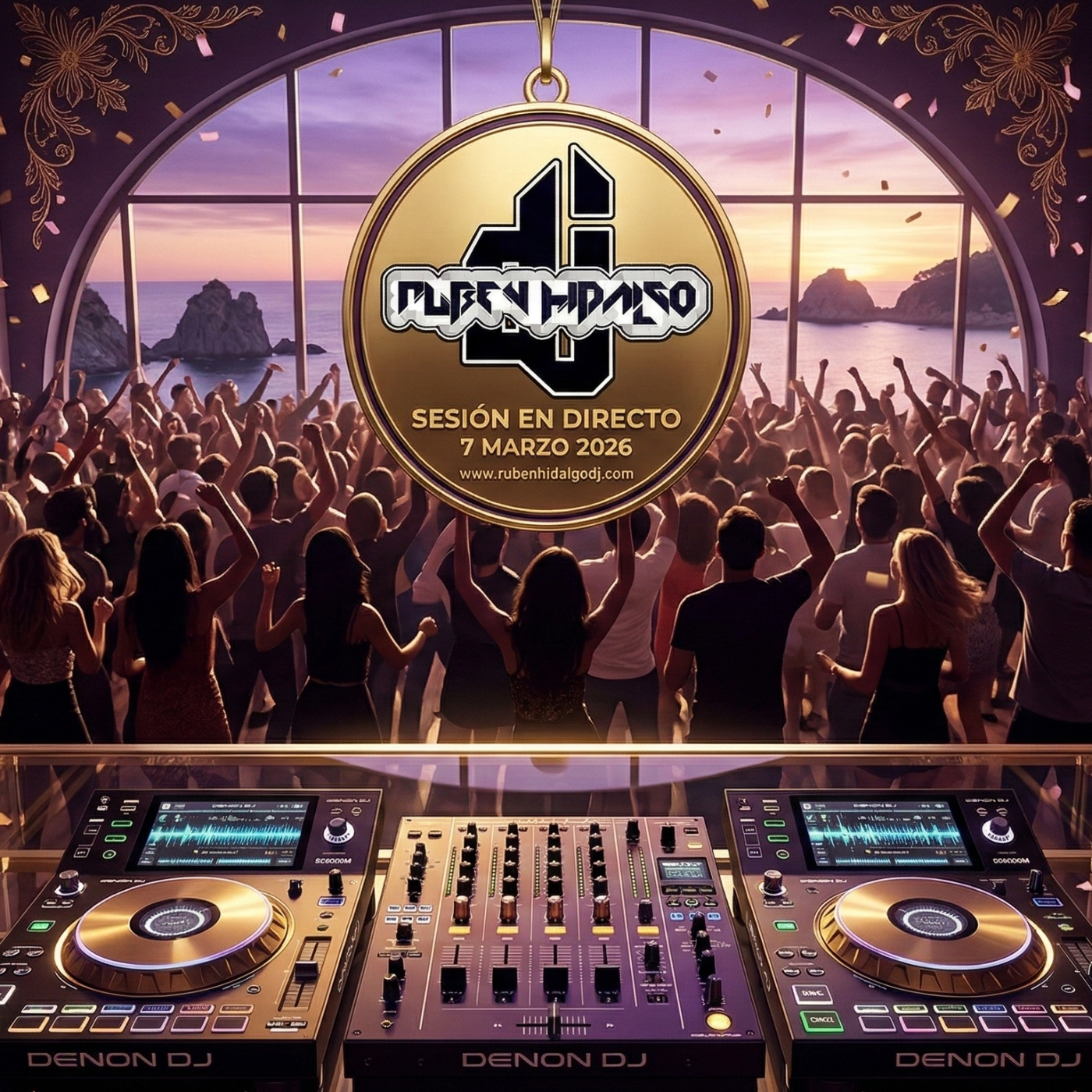 Dj Ruben Hidalgo - Sesión en Directo - 7 Marzo 2026 PARTE B - www.rubenhidalgodj.com episode artwork