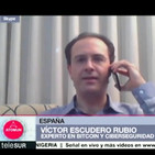 Intervención en TeleSur, El ataque de WannaCry y los rescates en bitcoins