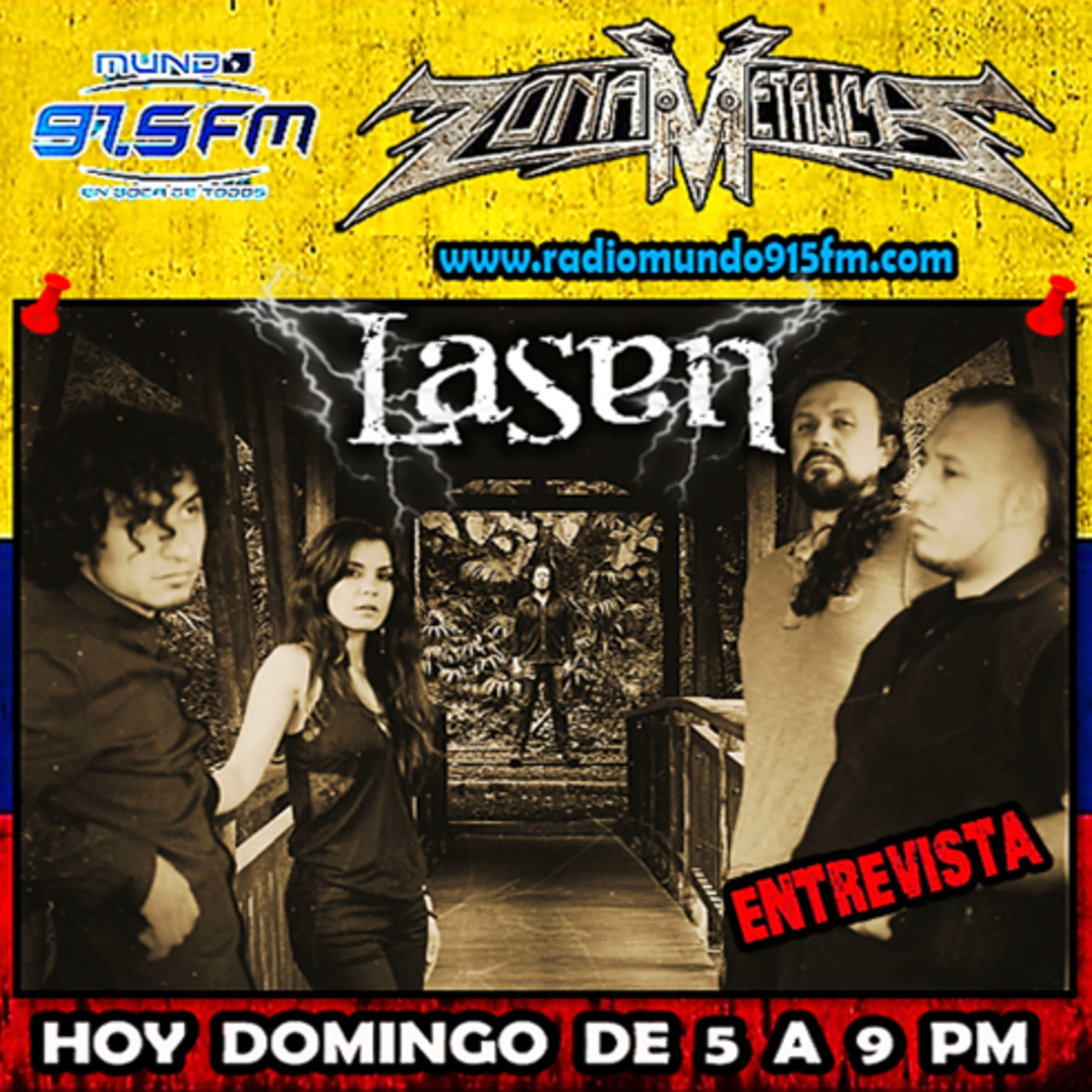 ZONA METALICA ENTREVISTA A LASEN 21-julio-2019 episode artwork
