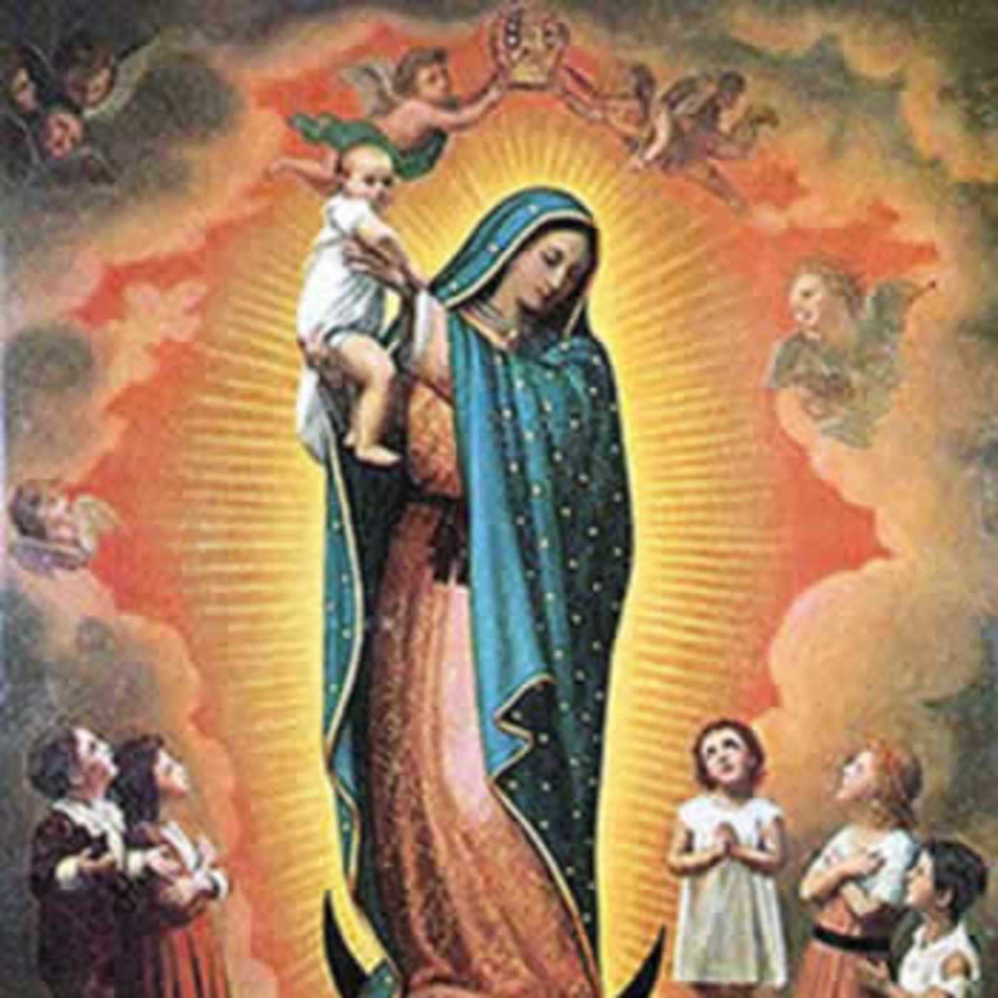 MANTO DE LA VIRGEN. MEDITACIÓN VIRTUDES