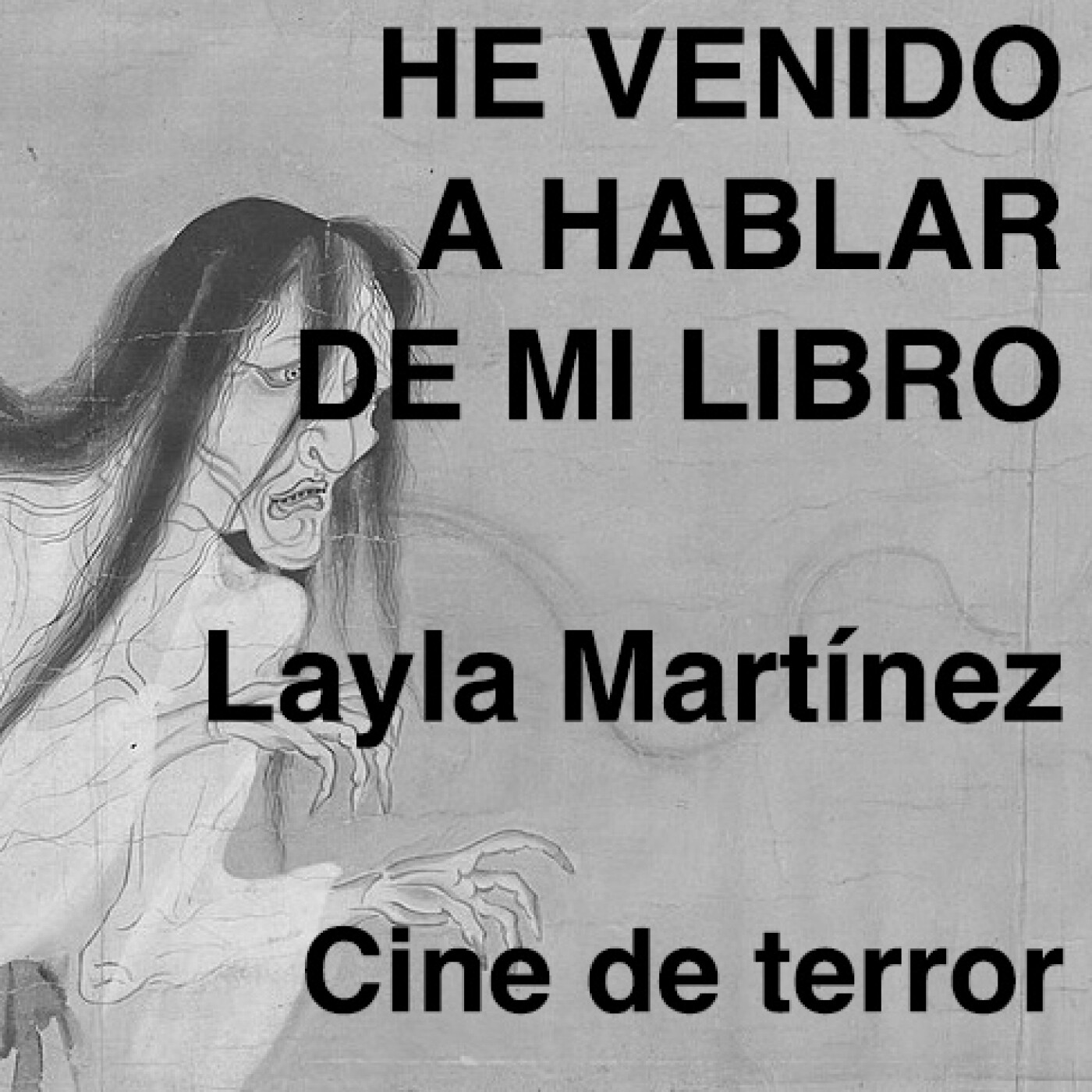 He venido a hablar de mi libro