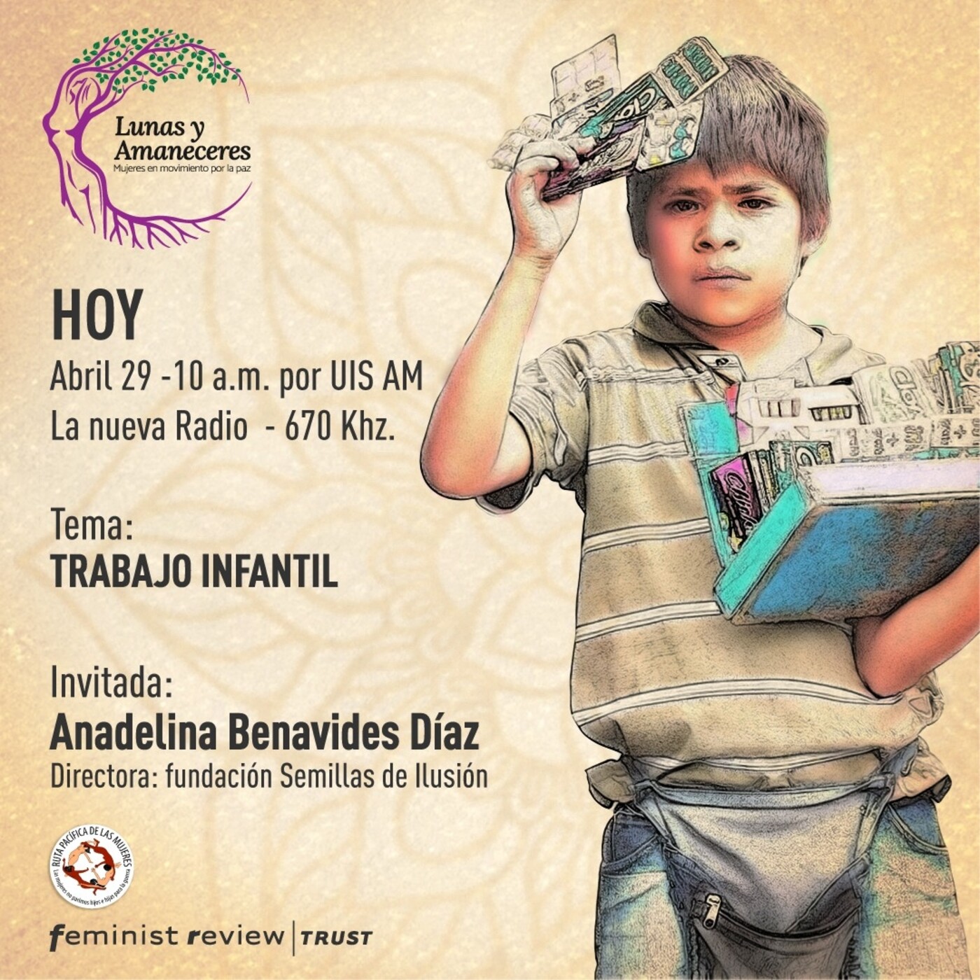 Lunas y Amaneceres, Mujeres en Movimiento X la Paz
