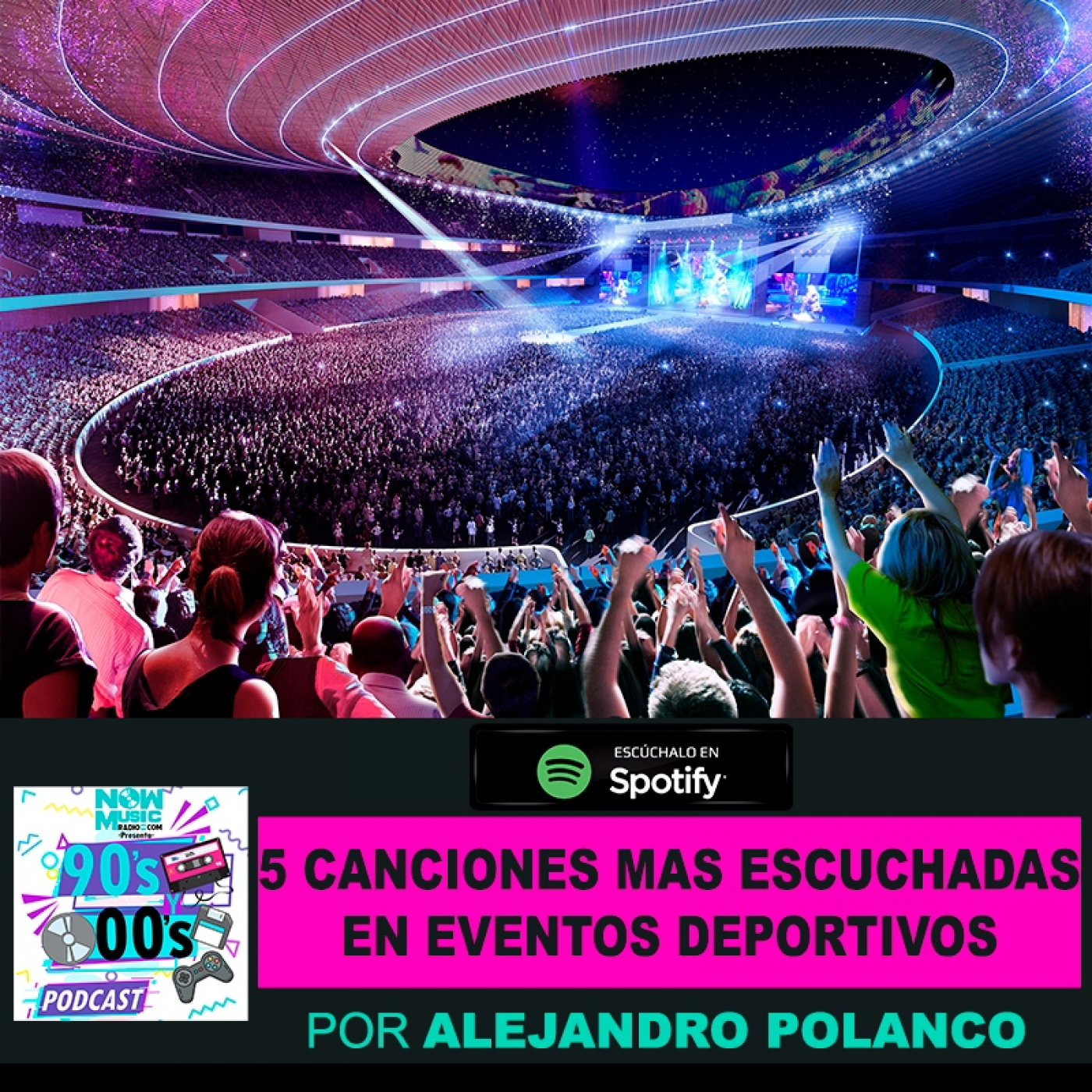 Las 5 canciones mas escuchadas en eventos deportivos