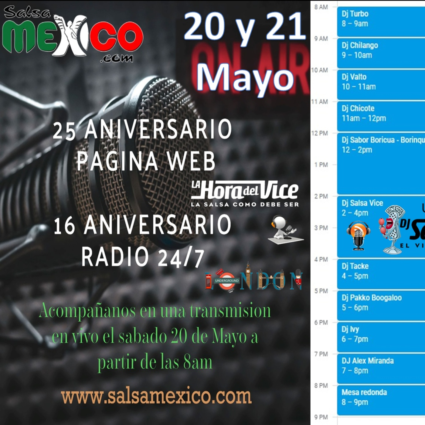 La hora del Vice en SalsaMexico
