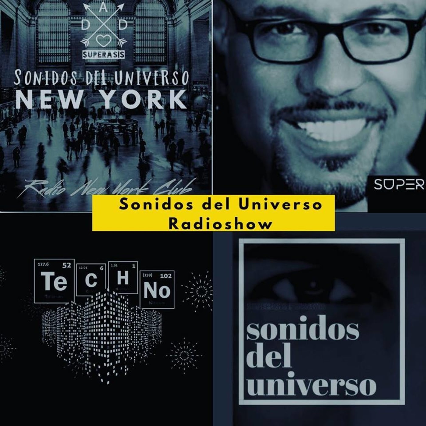 332.-Superasis Presents: Sonidos Del Universo #332 Techno RadioLive 18.12.18 episode artwork