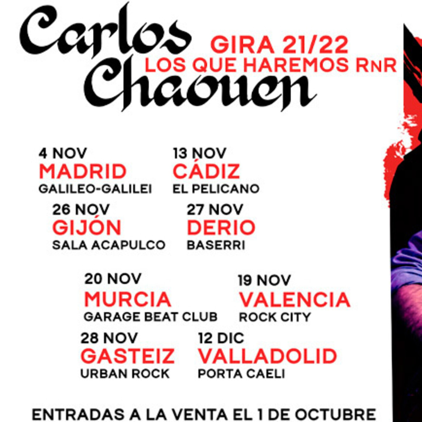 Otra Semana de Rock (02/11/2021) Entrevista a Carlos Chaouen episode artwork