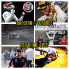 F1 BANDERA A CUADROS 3x28 - analisis gp abu dhabi 2019 f1