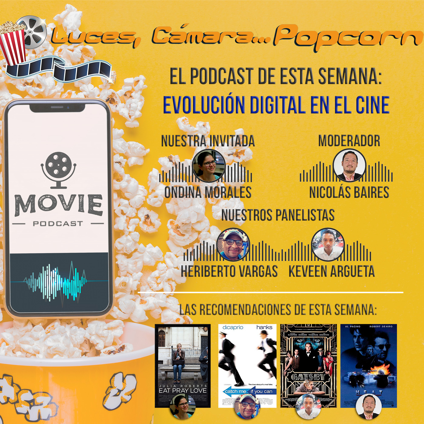 Luces Cámara Popcorn