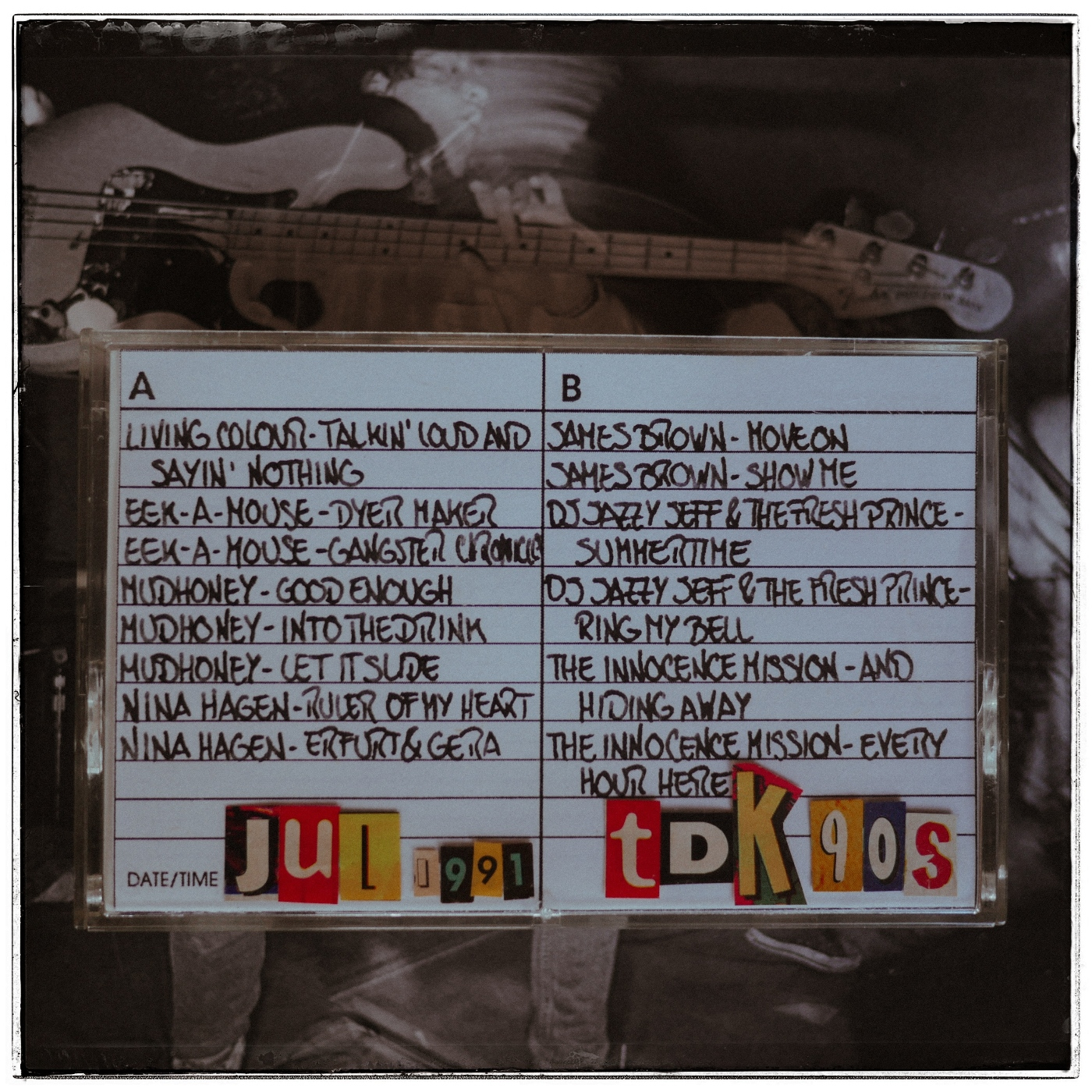 TDK 90s #70 - Julio 1991 (Living Colour - Mudhoney - James Brown) episode artwork