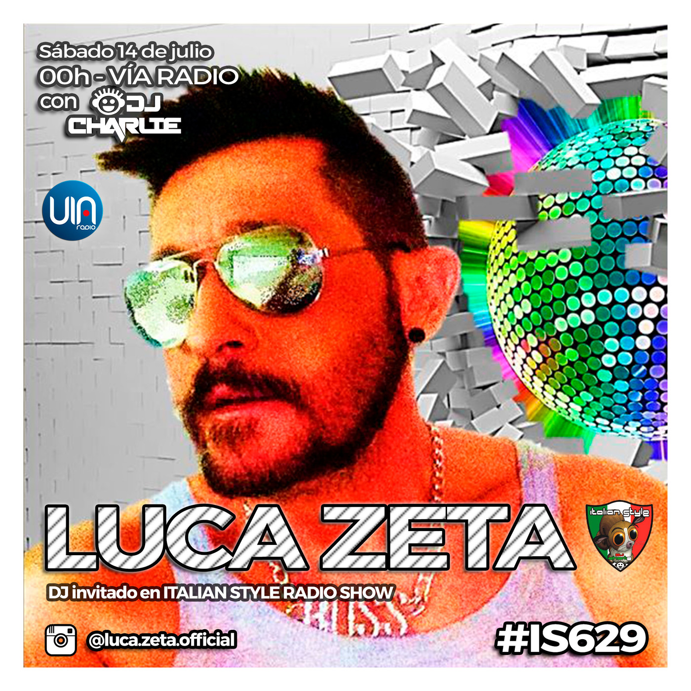 Italian style radio show 629 14/07/2018 PARTE 2 episode artwork