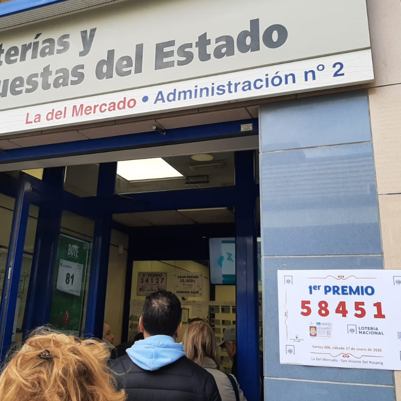 Administración lotería del Mercado - Primer Premio sorteo Niños de San Ildefonso 19.01.2026 episode artwork