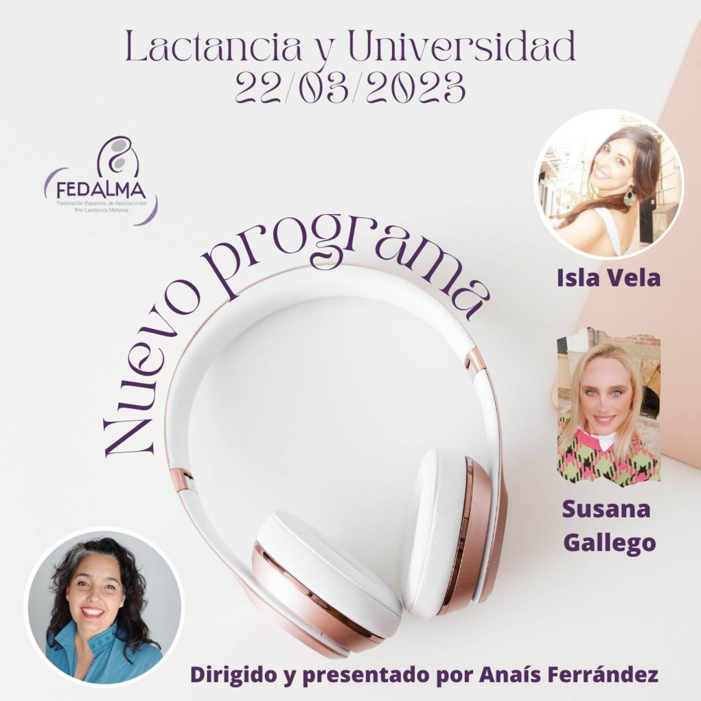 Hablemos de lactancia con FEDALMA