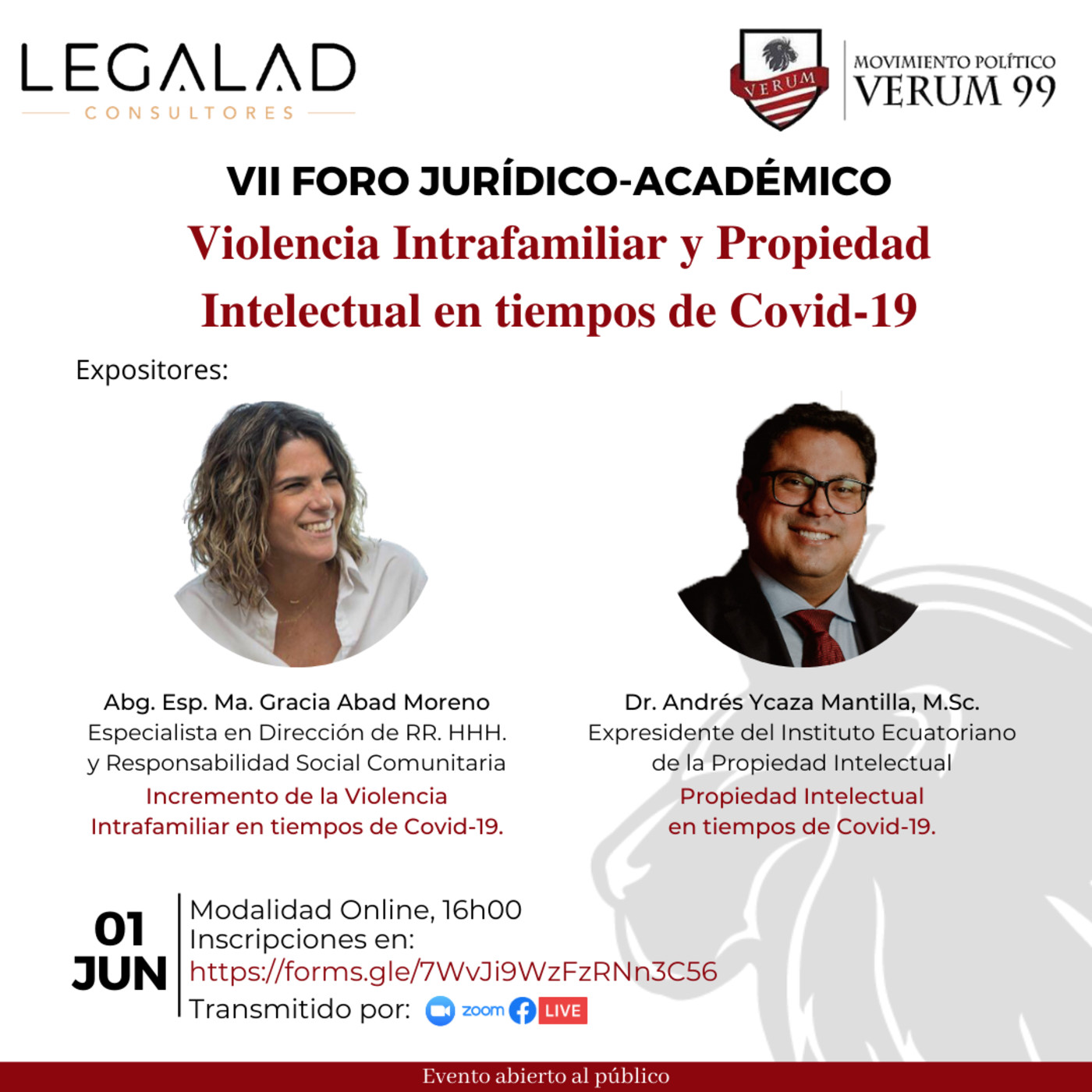 Eventos Jurídicos-Académicos