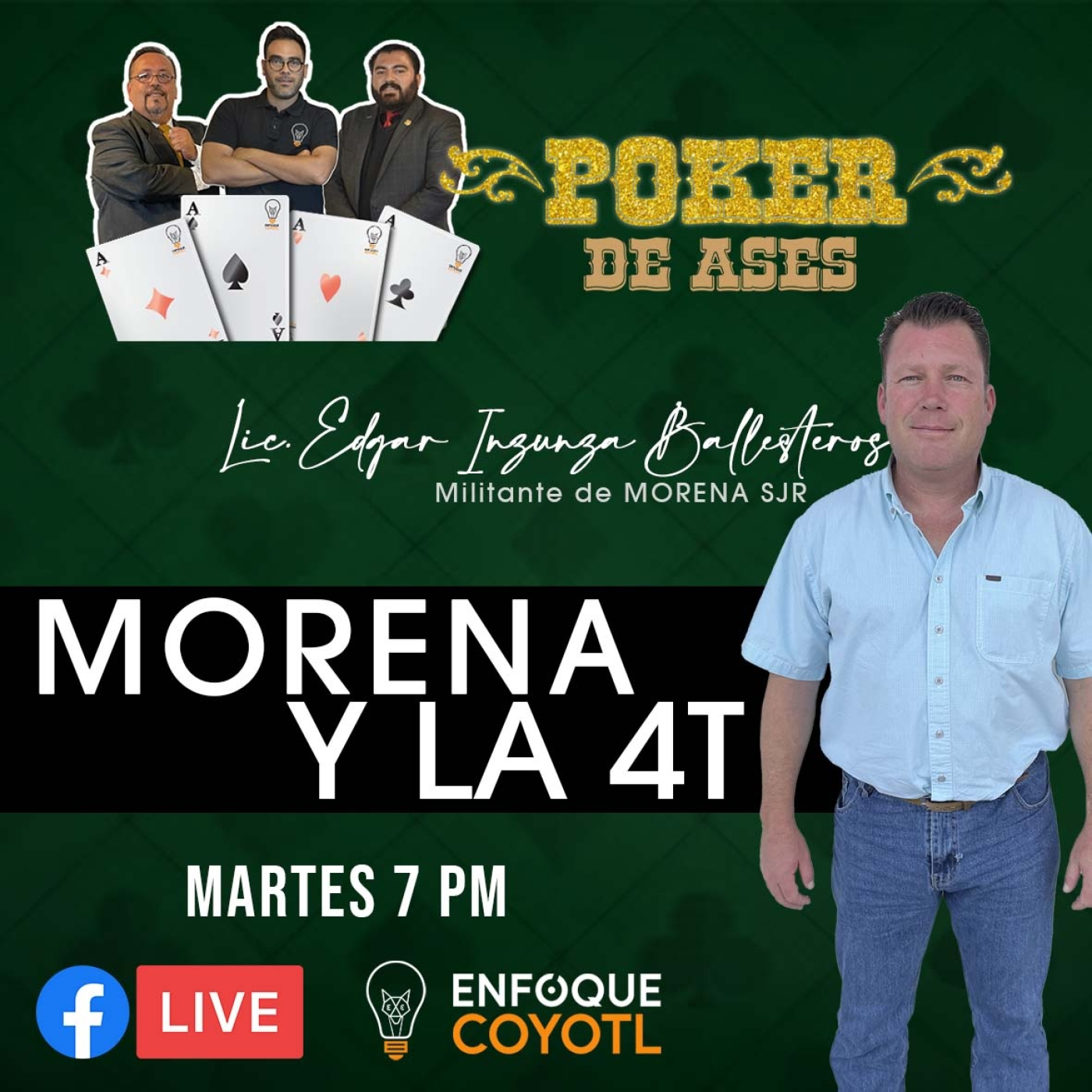 POKER DE ASES - CON ENFOQUE