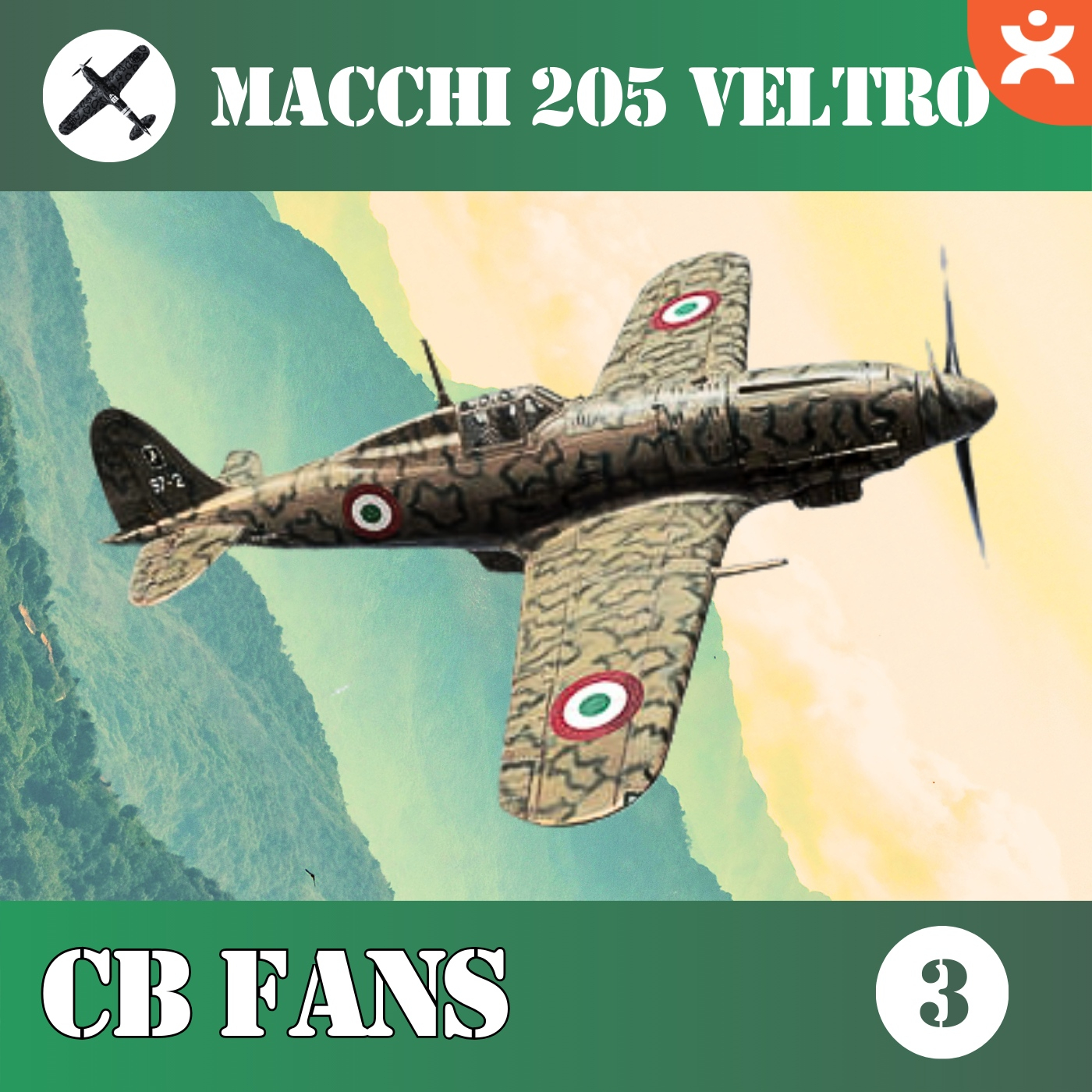 CB FANS   Macchi M.C. 205 Veltro – La Leyenda del MC200 – Episodio exclusivo para mecenas