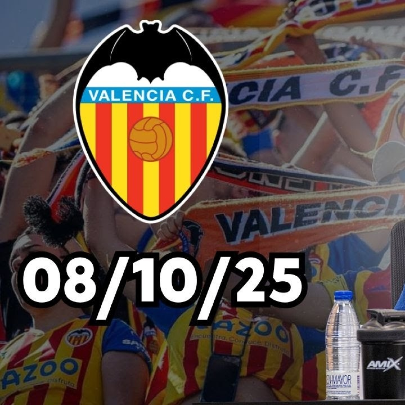 COMANDO CHE 08/10/25: RUEDA DE PRENSA DE RON GOURLAY, INICIO DESASTRTOSO DEL VALENCIA Y PARÓN episode artwork