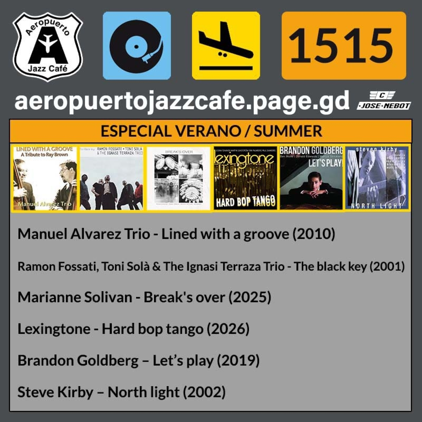 Aeropuerto Jazz Café 1515 episode artwork