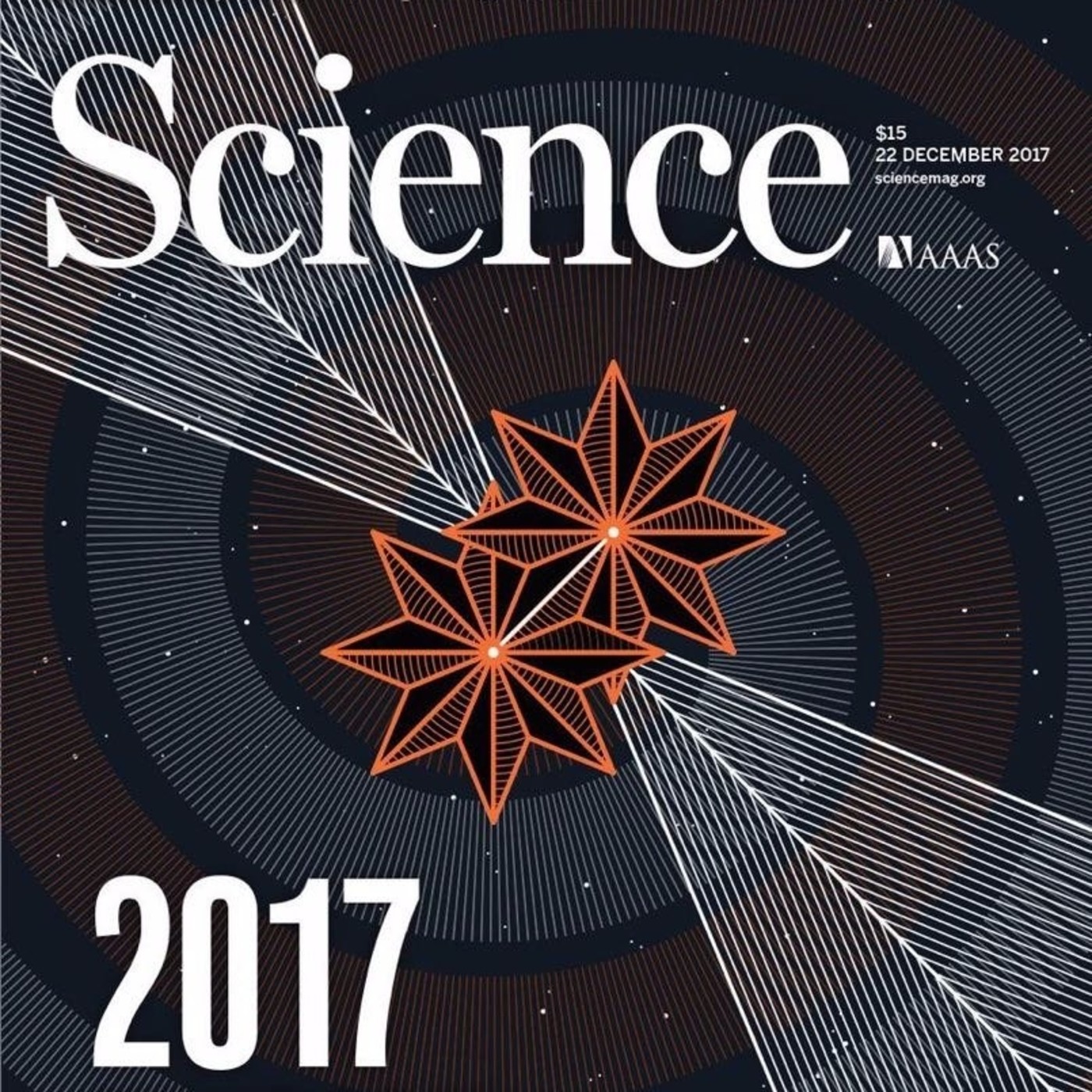 O deseñador da portada de Science máis importante do ano episode artwork