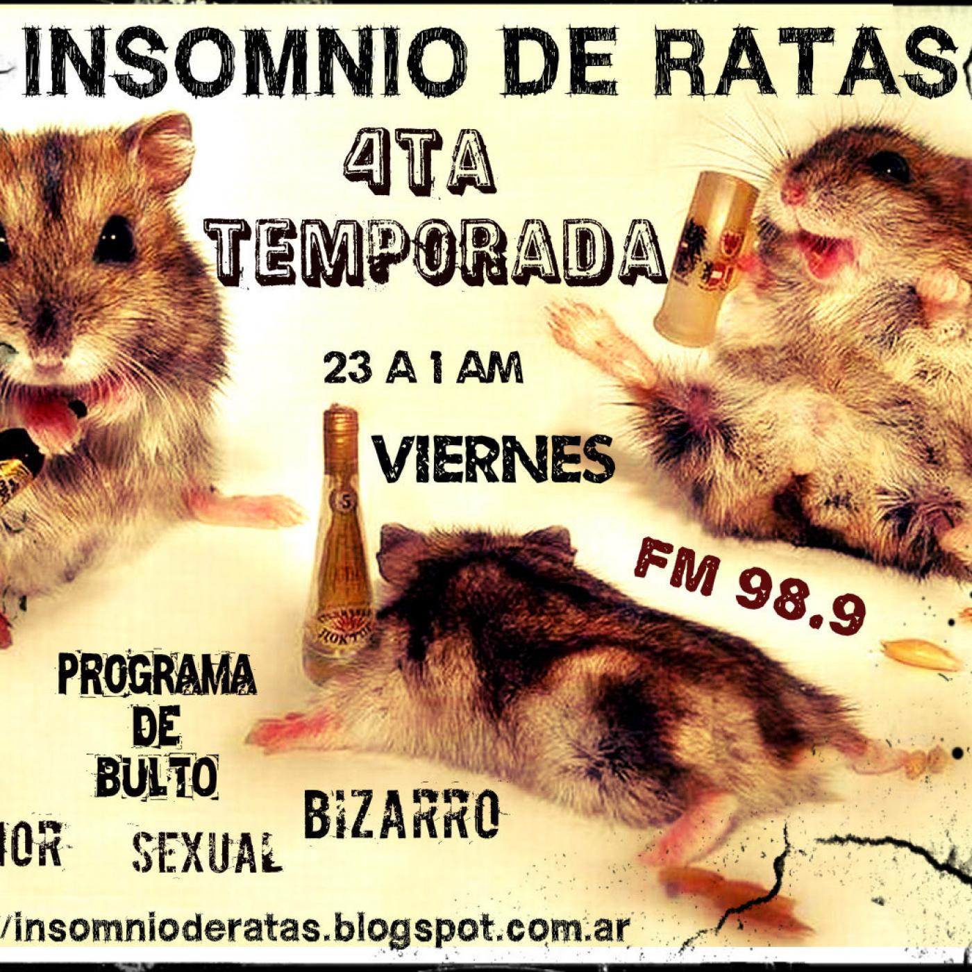 Podcast INSOMNIO DE RATAS