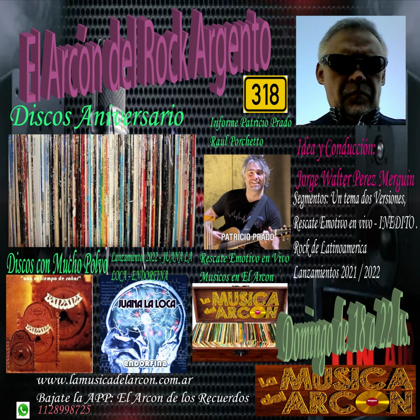 El Arcon del Rock Argento - Emision nº 318 Discos Aniversario - 25-12-2022 episode artwork