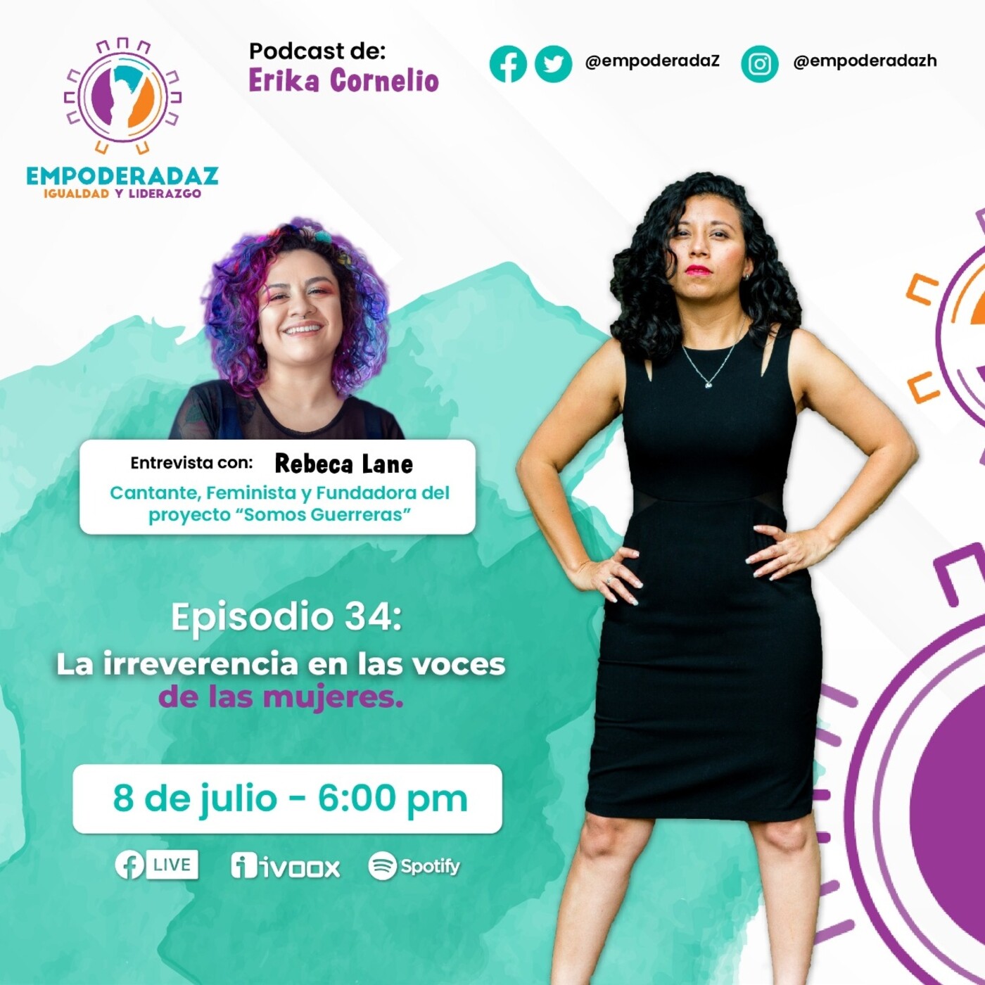 EmpoderadaZ. El Podcast de Erika Cornelio