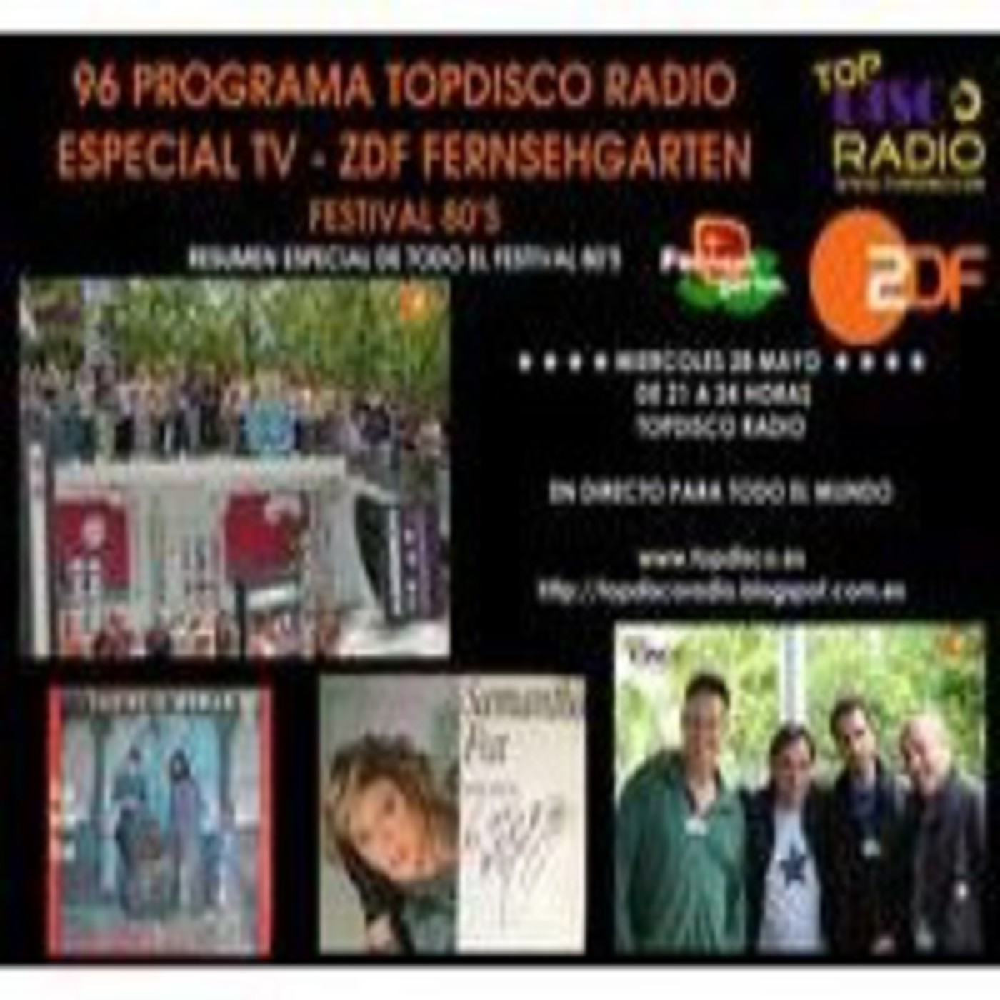 96 Programa Topdisco Radio Especial 80's ZDF Fernshegarten - 80's Music - 28.05.2014 episode artwork