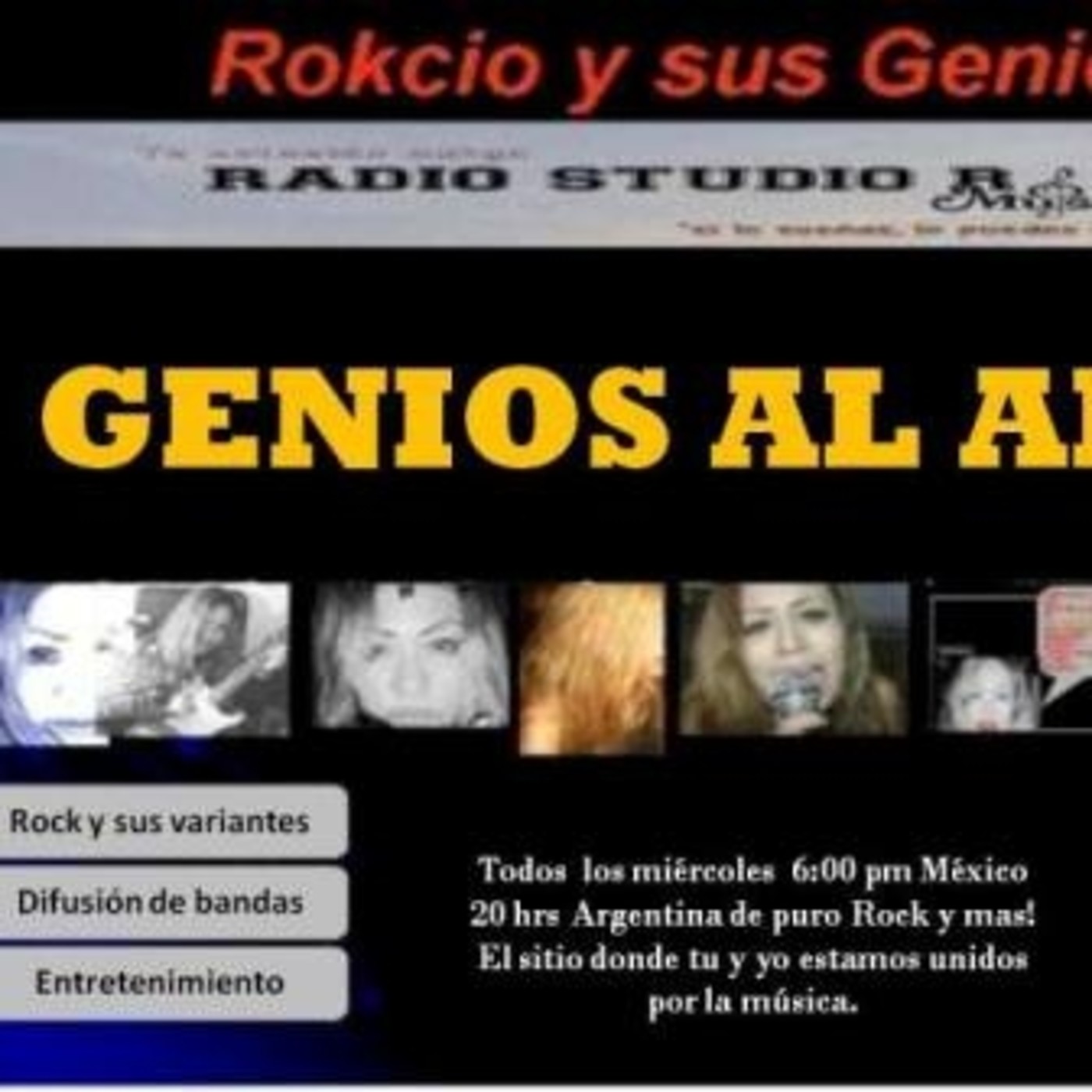 Podcast ROKCIO EN RADIOSTUDIO RSM