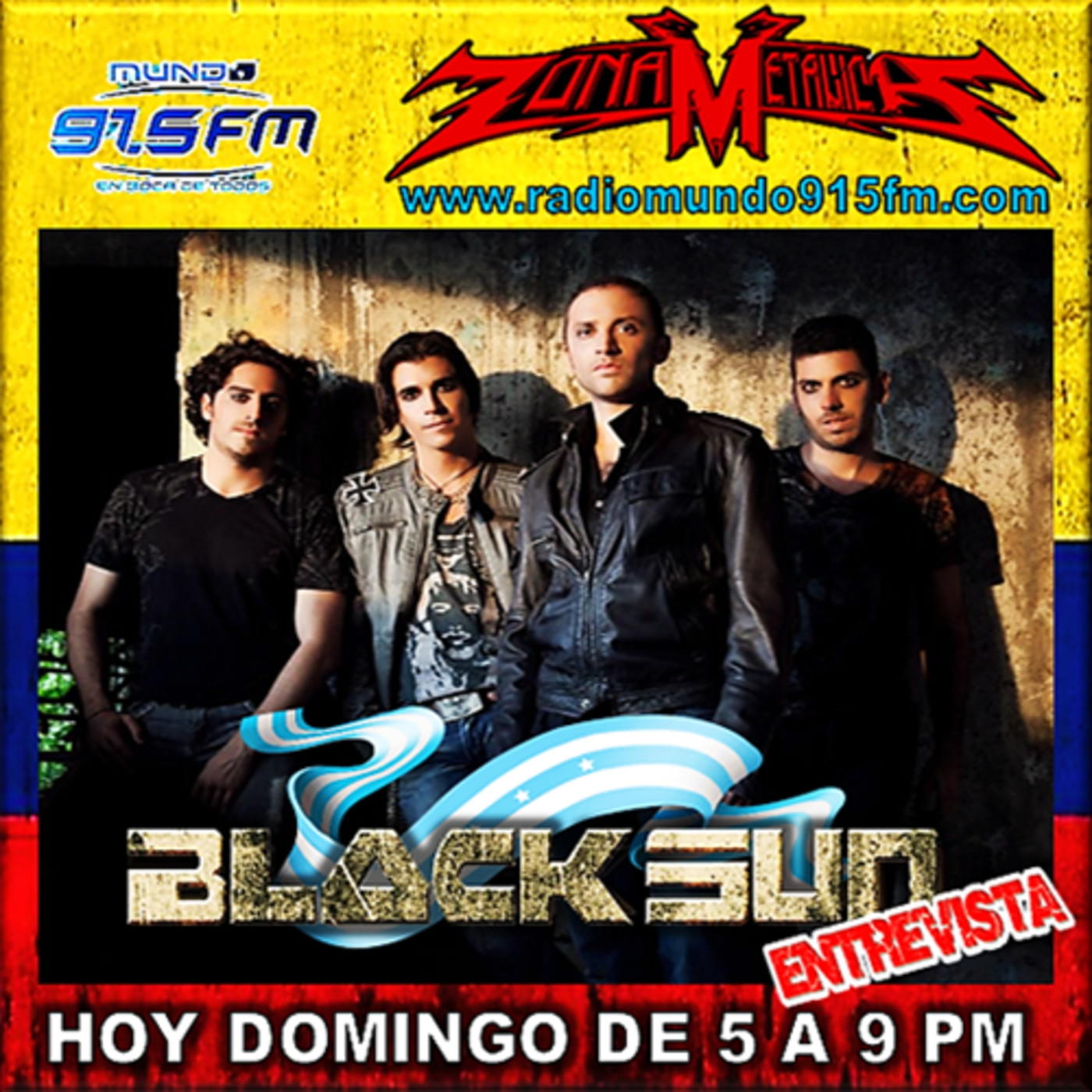 ZONA METÁLICA ENTREVISTA A BLACK SUN 21- octubre -2018 episode artwork