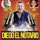 Diego el Notario y oyentes contando chistes.