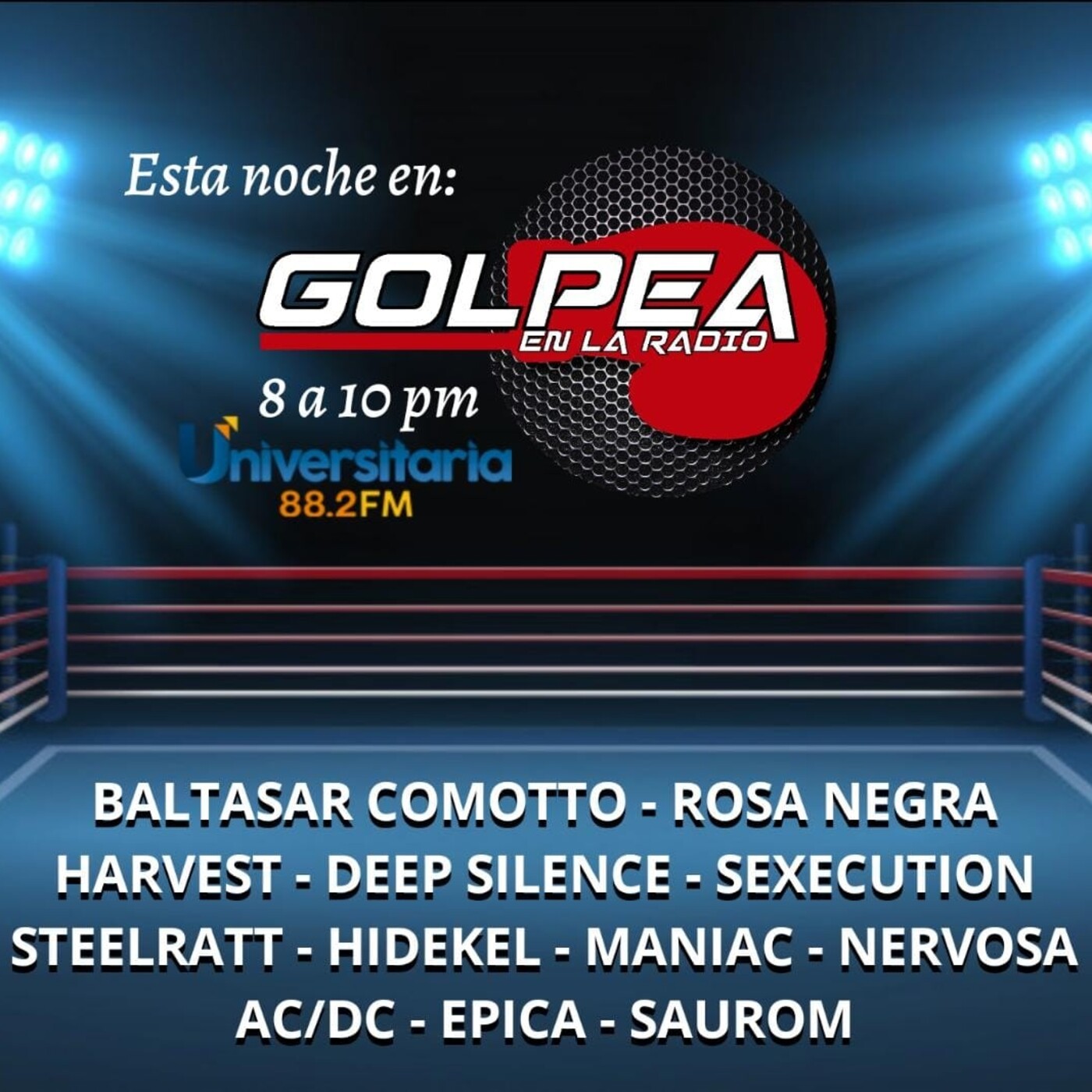 GOLPEA EN LA RADIO